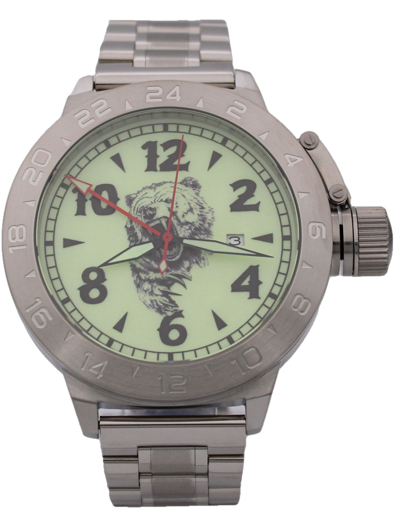 Часы Медведь механические с автоподзаводом (Seiko NH34A) 52.319.2