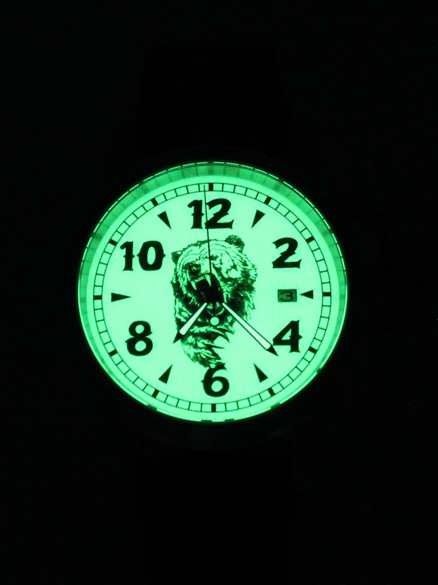 Часы Медведь механические с автоподзаводом (Seiko NH35A) 45.319.21