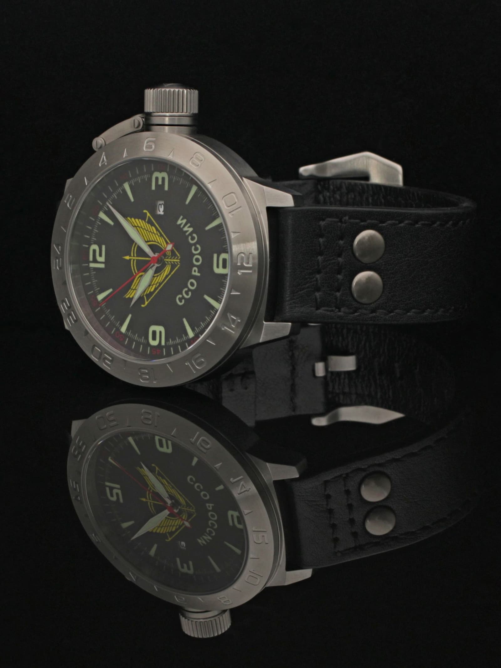 Часы ССО России механические с автоподзаводом (Seiko NH35A) 52.281.01