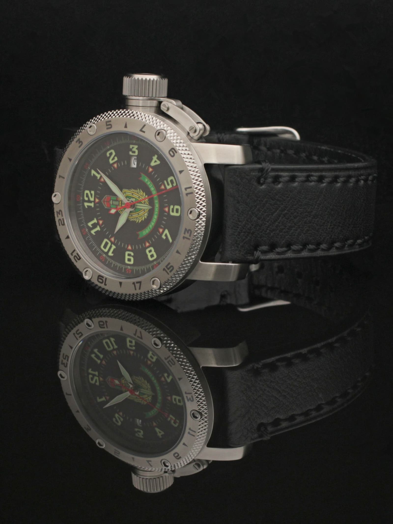 Часы Погранвойска механические с автоподзаводом (Seiko NH35A) 47.356.01