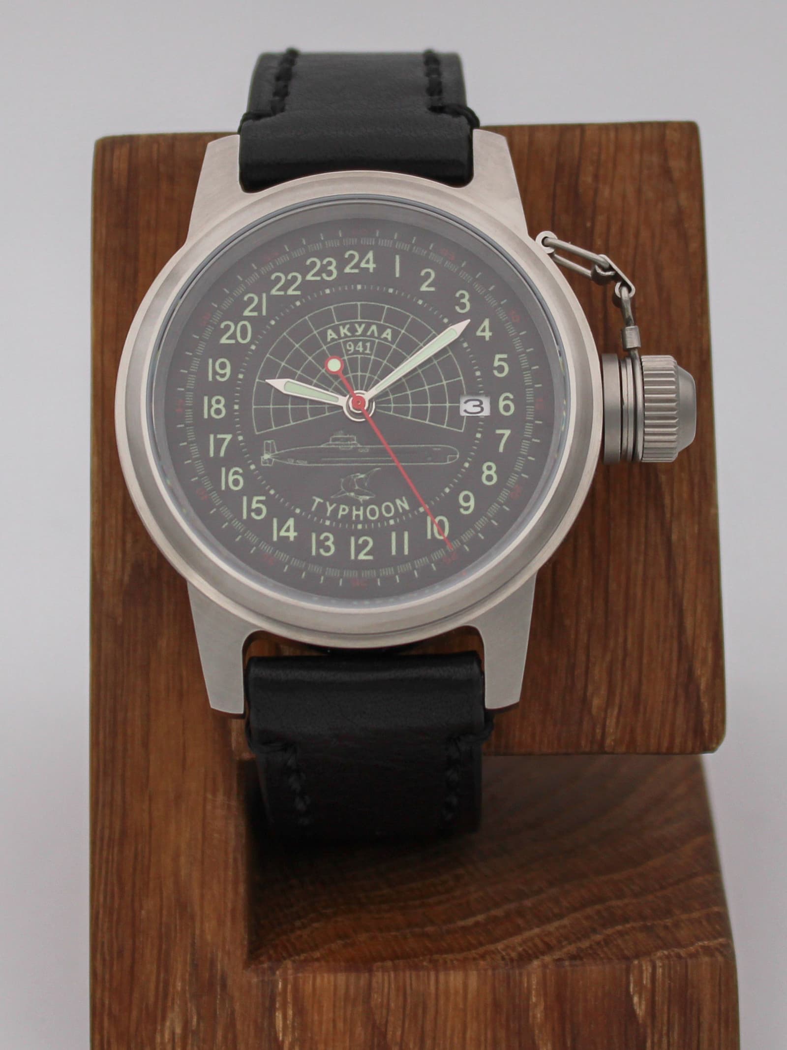Часы 941 / Акула (Typhoon) механические с автоподзаводом (Seiko NH34A) 45.145.01