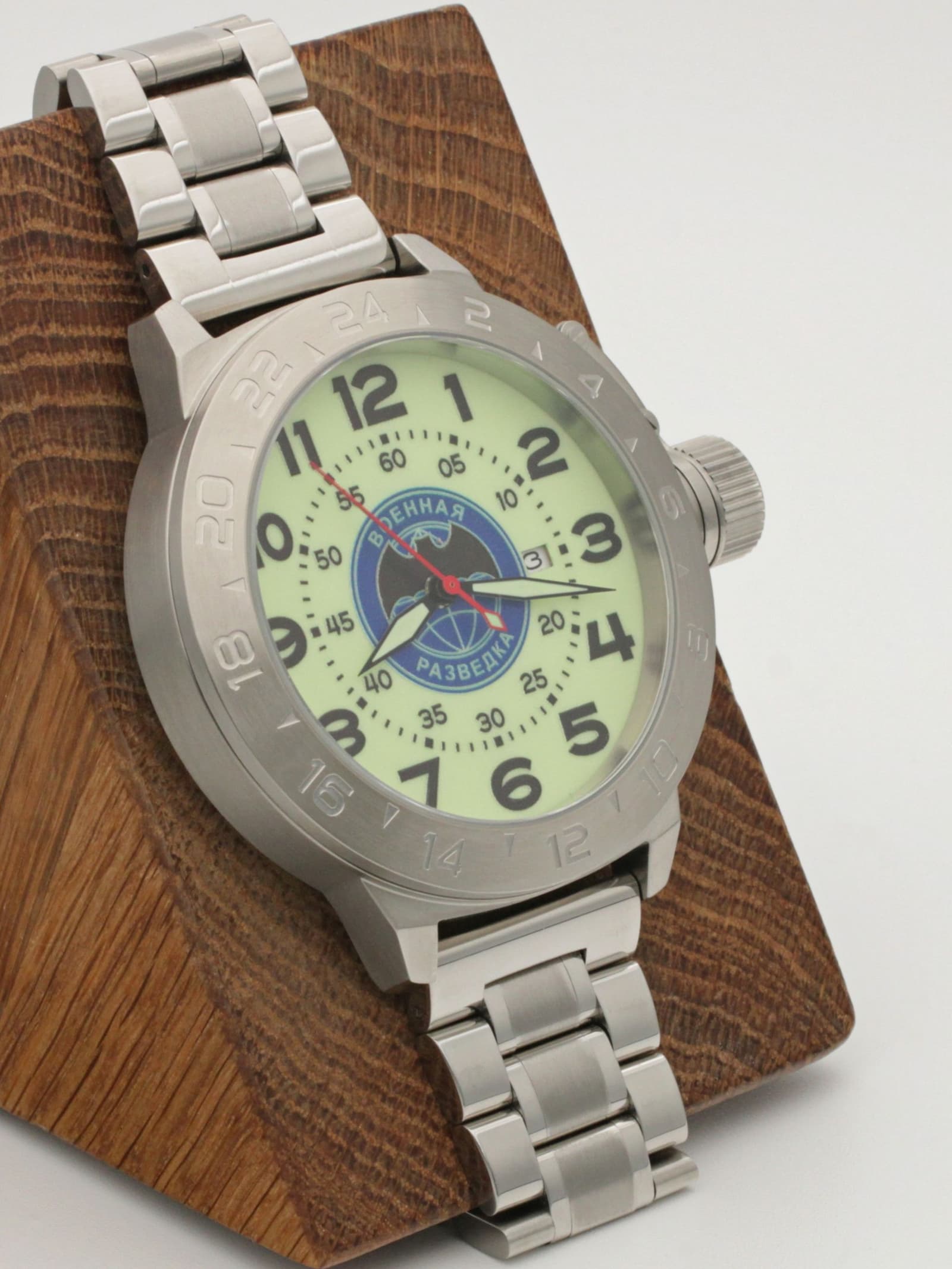 Часы Военная разведка механические с автоподзаводом (Seiko NH35A) 52.168.2