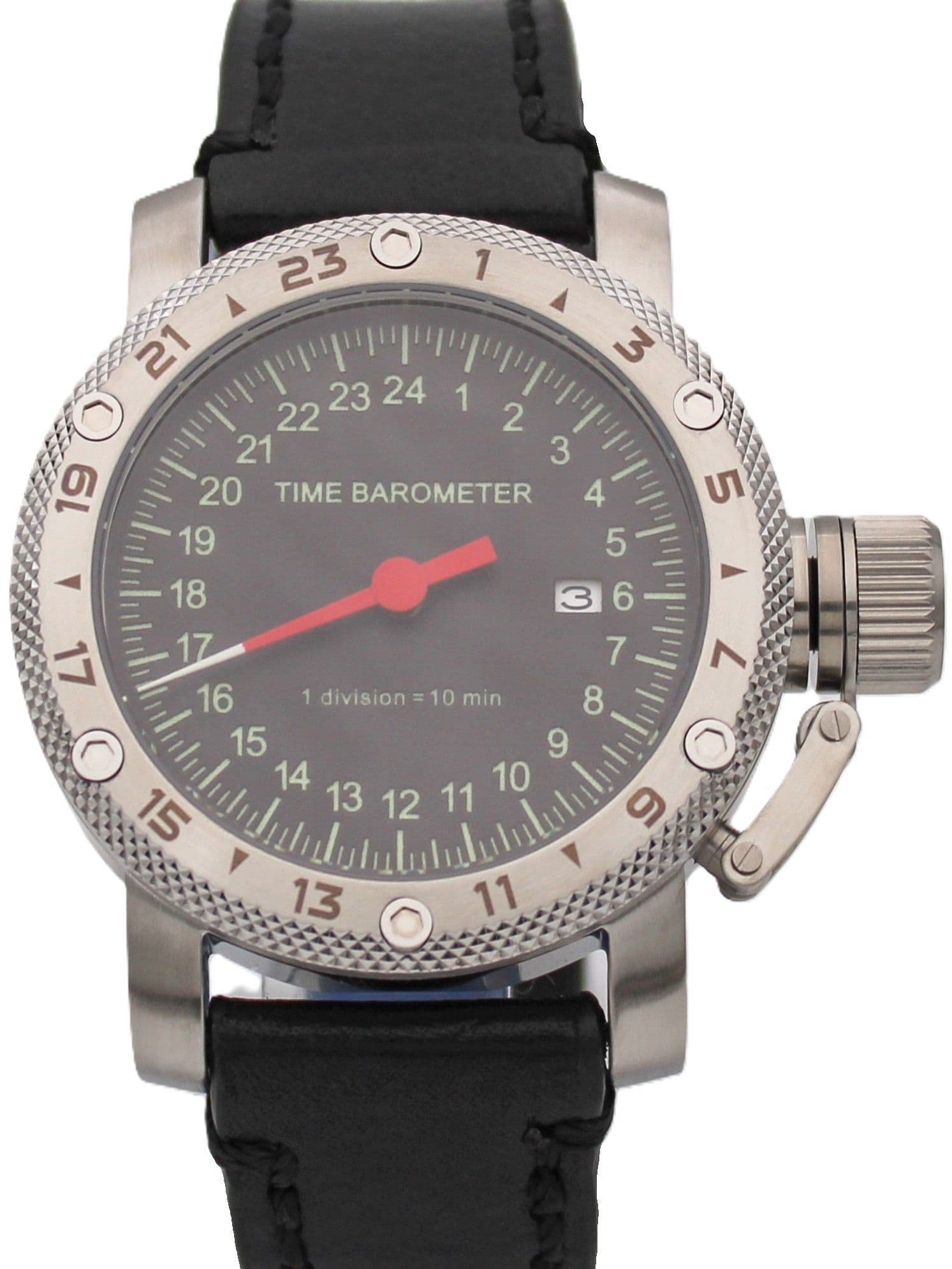 Часы Time Barometer однострелочные механические с автоподзаводом (Seiko NH34A) 47.601.01