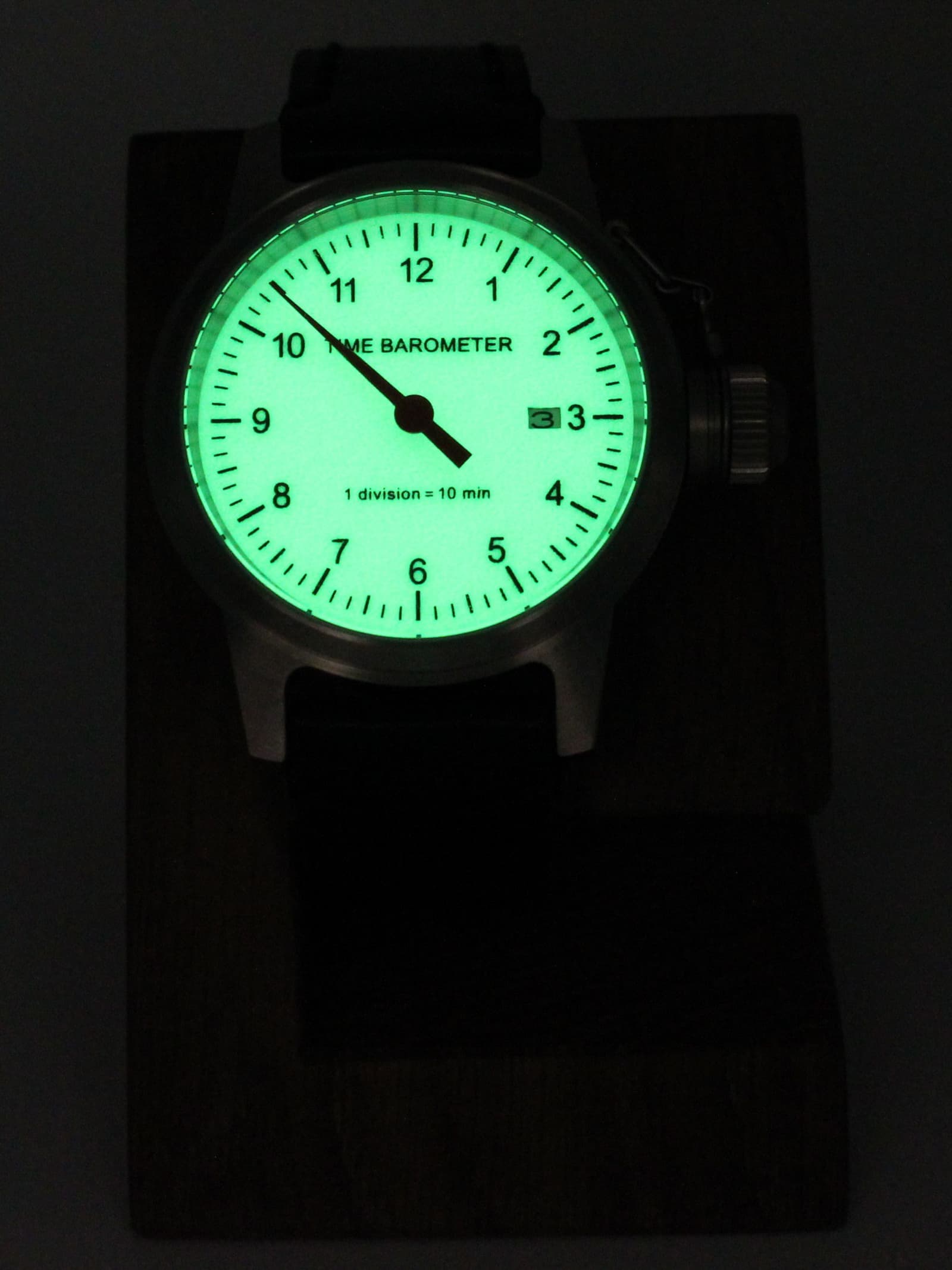 Часы Time Barometer однострелочные механические с автоподзаводом (Seiko NH35A) 45.172.01