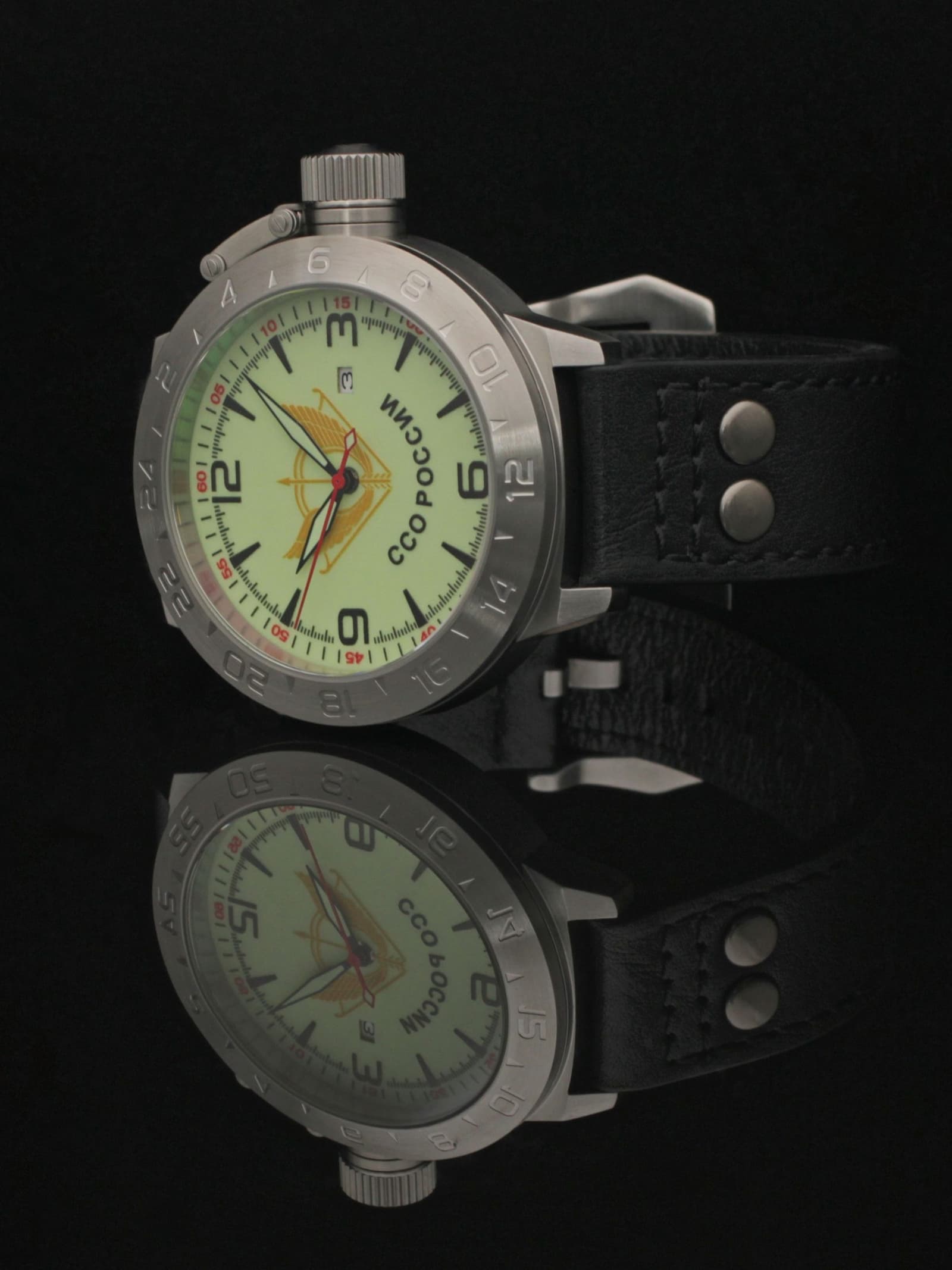 Часы ССО России механические с автоподзаводом (Seiko NH35A) 52.280.01