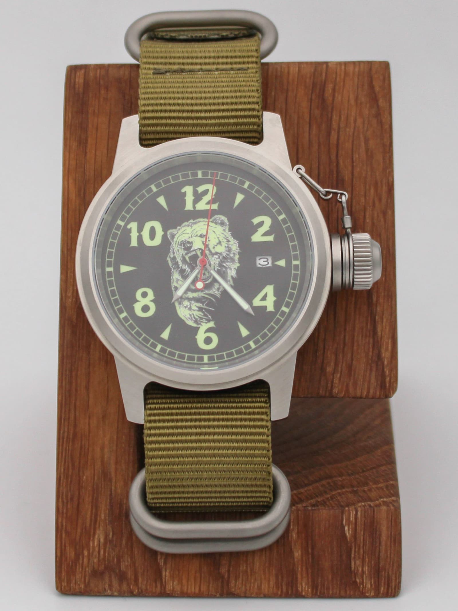 Часы Медведь механические с автоподзаводом (Seiko NH35A) 45.318.21