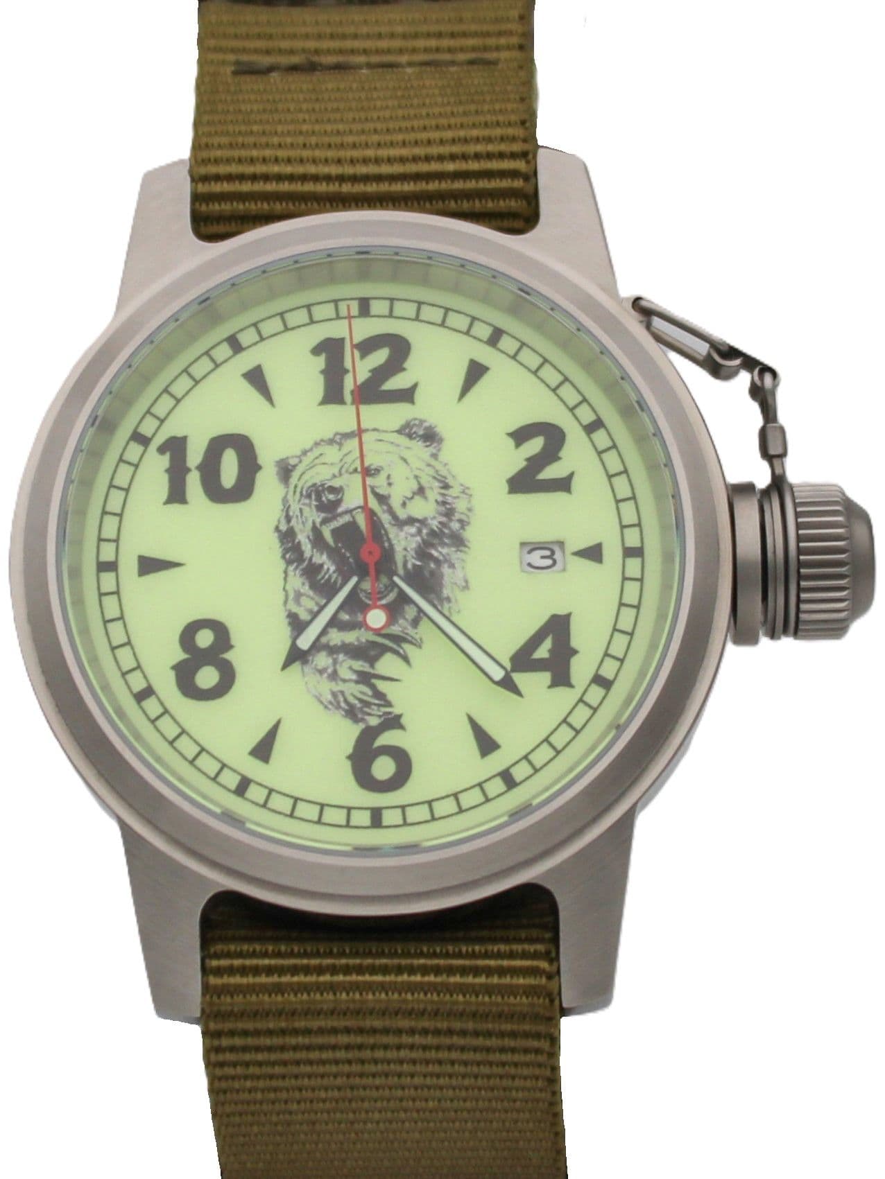 Часы Медведь механические с автоподзаводом (Seiko NH35A) 45.319.21