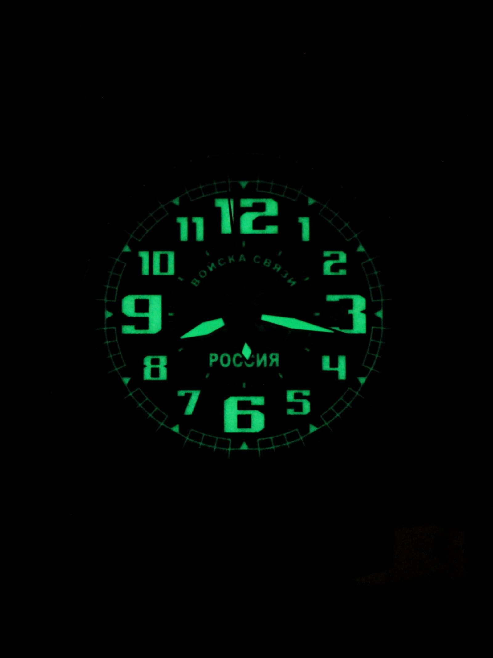 Часы Войска связи механические с автоподзаводом (Seiko NH35A) 147.197.01