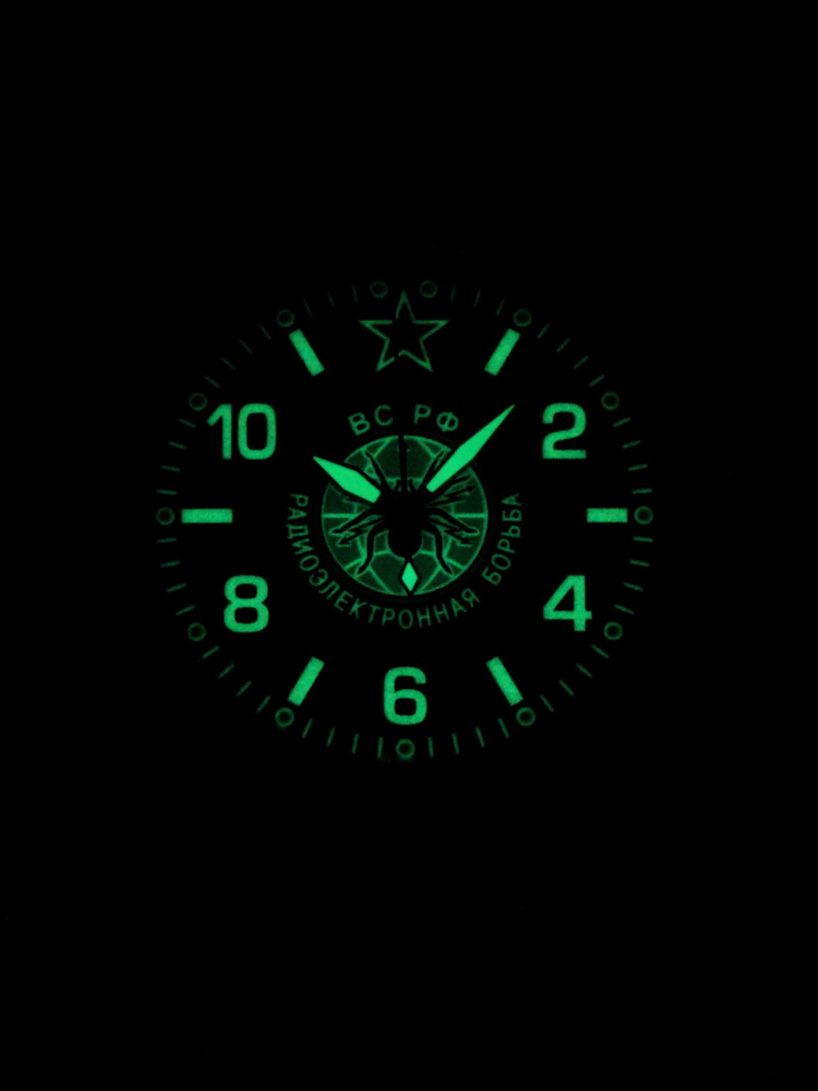 Часы Войска РЭБ механические с автоподзаводом (Seiko NH35A) 147.276.01