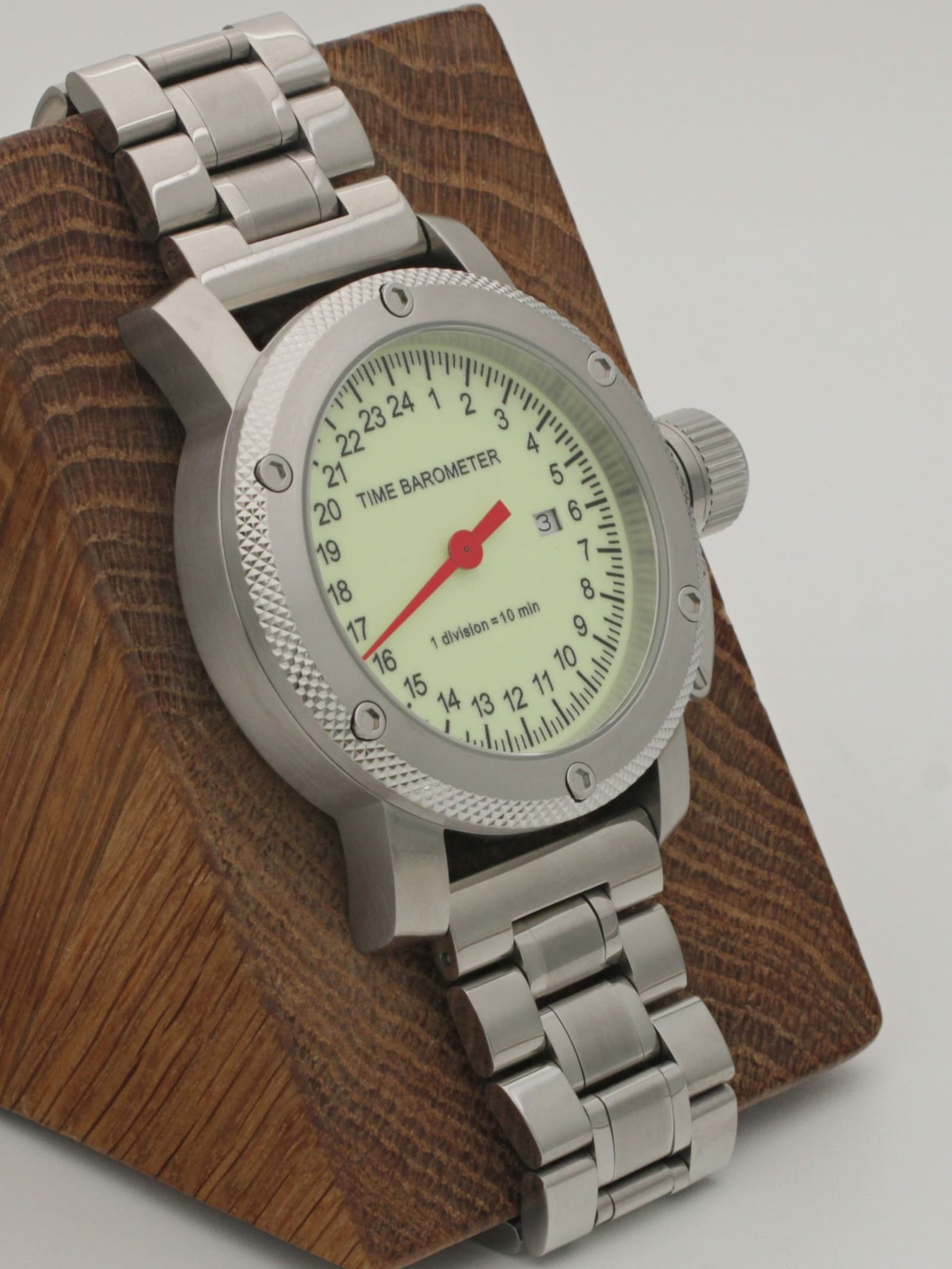 Часы Time Barometer однострелочные кварцевые (Ronda 515.24H) 47.600.2