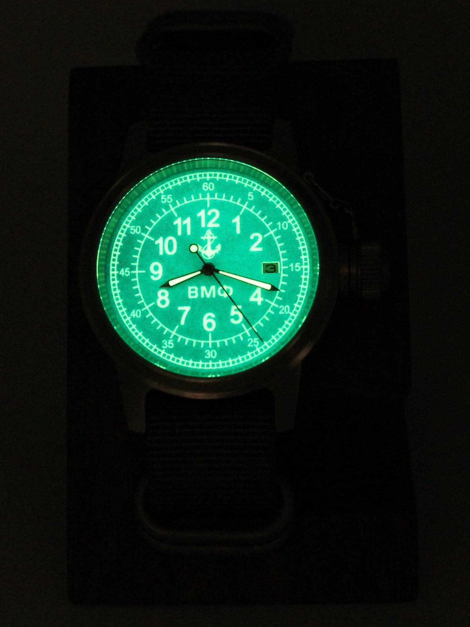 Часы ВМФ механические с автоподзаводом (Seiko NH35A) 45.322.21