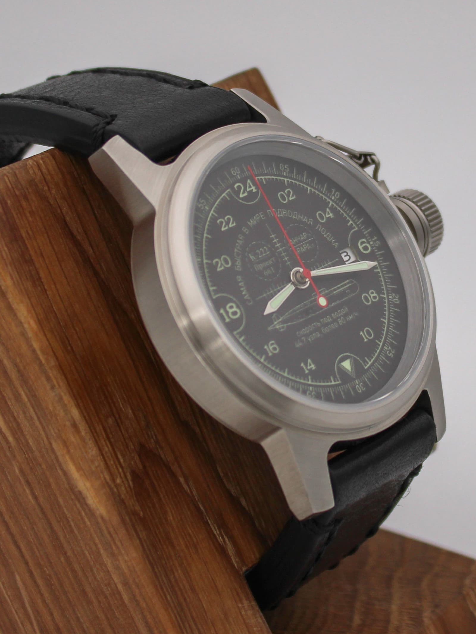 Часы К-222 / Анчар (Papa) механические с автоподзаводом (Seiko NH34A) 45.036.01