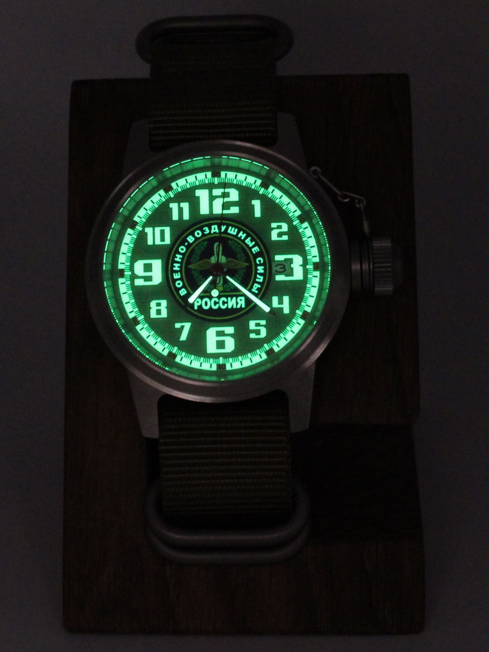 Часы ВВС механические с автоподзаводом (Seiko NH35A) 45.268.21