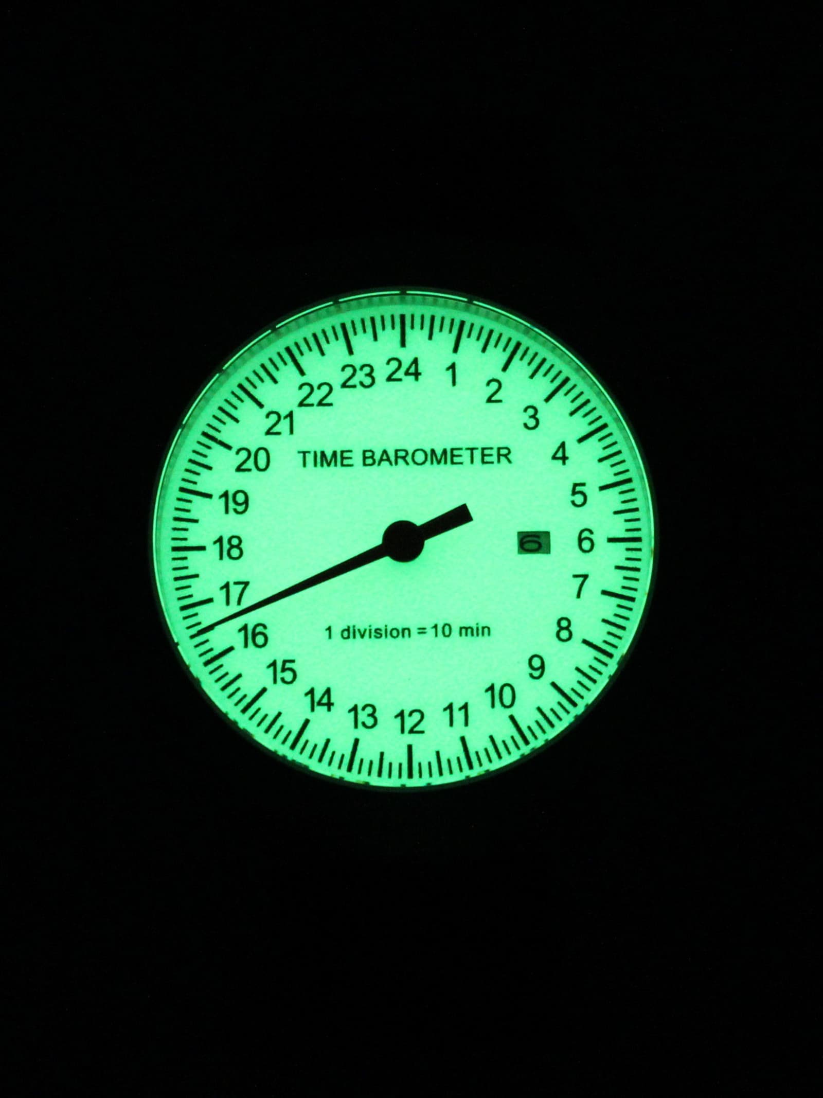 Часы Time Barometer однострелочные механические с автоподзаводом (Seiko NH34A) 52.600.01