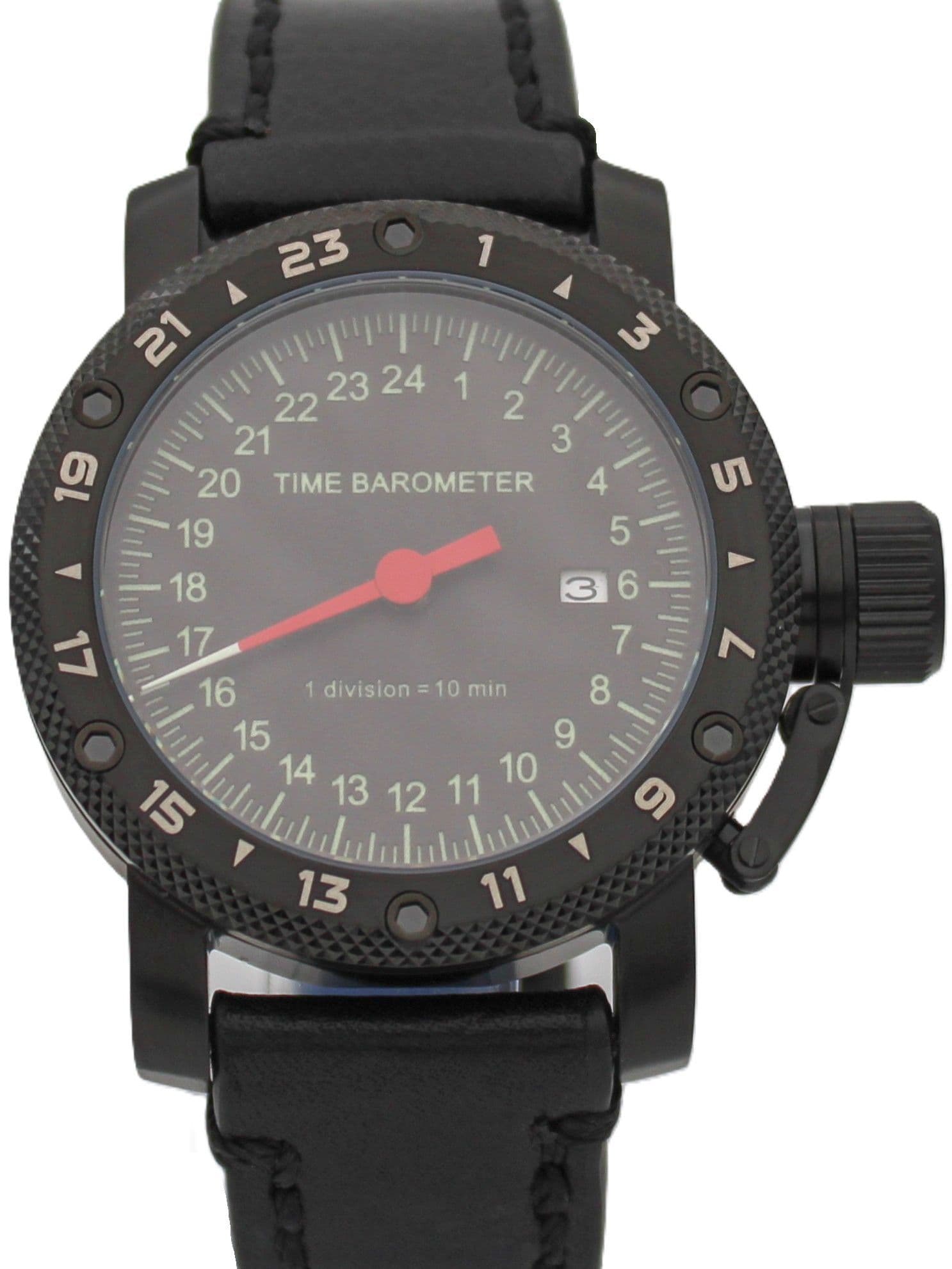 Часы Time Barometer однострелочные механические с автоподзаводом (Seiko NH34A) 147.601.01