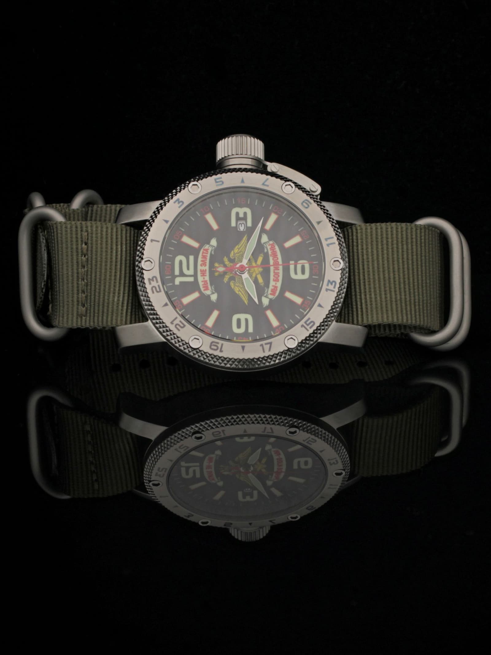Часы Артиллерия механические с автоподзаводом (Seiko NH35A) 47.201.21