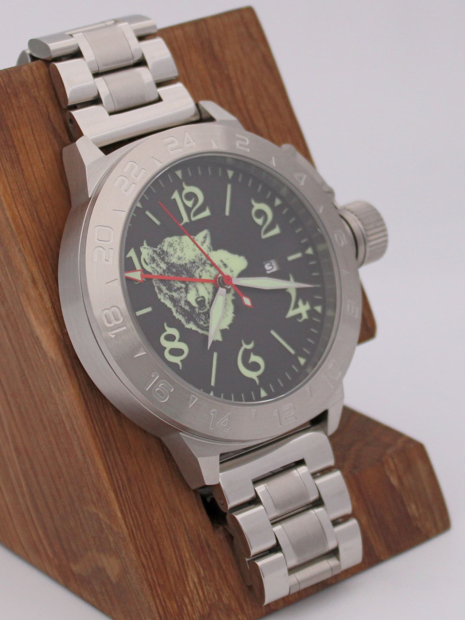 Часы Волк механические с автоподзаводом (Seiko NH34A) 52.300.2