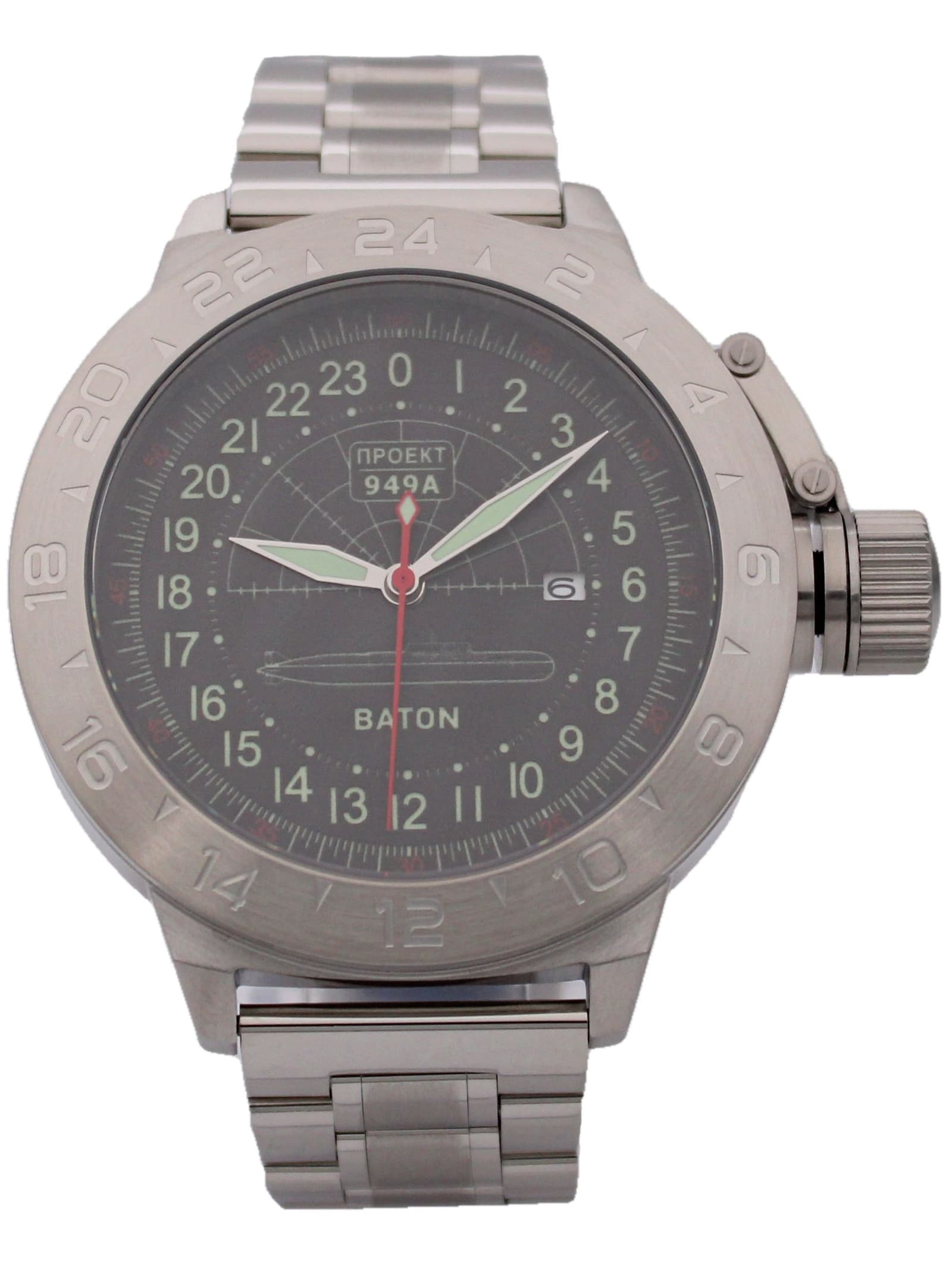 Часы 949А / Baton механические с автоподзаводом (Seiko NH34A) 52.047.2