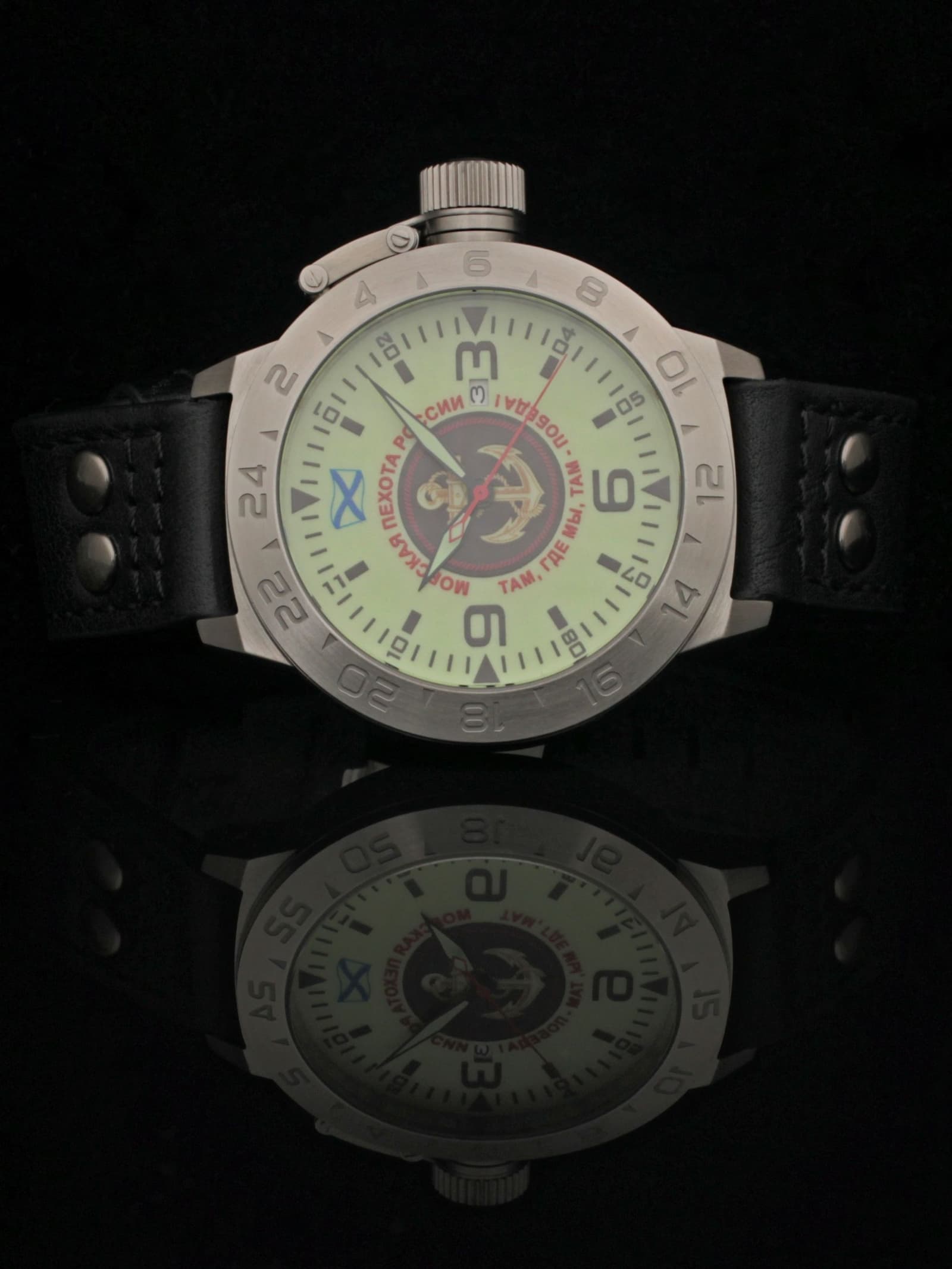 Часы Морская пехота механические с автоподзаводом (Seiko NH35A) 52.166.01