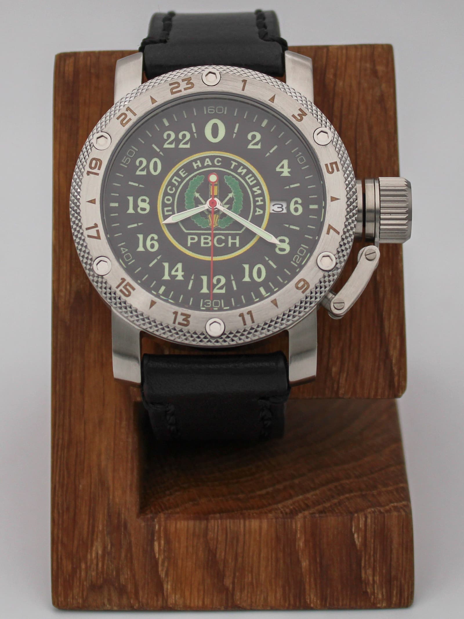 Часы РВСН механические с автоподзаводом (Seiko NH34A) 47.161.01