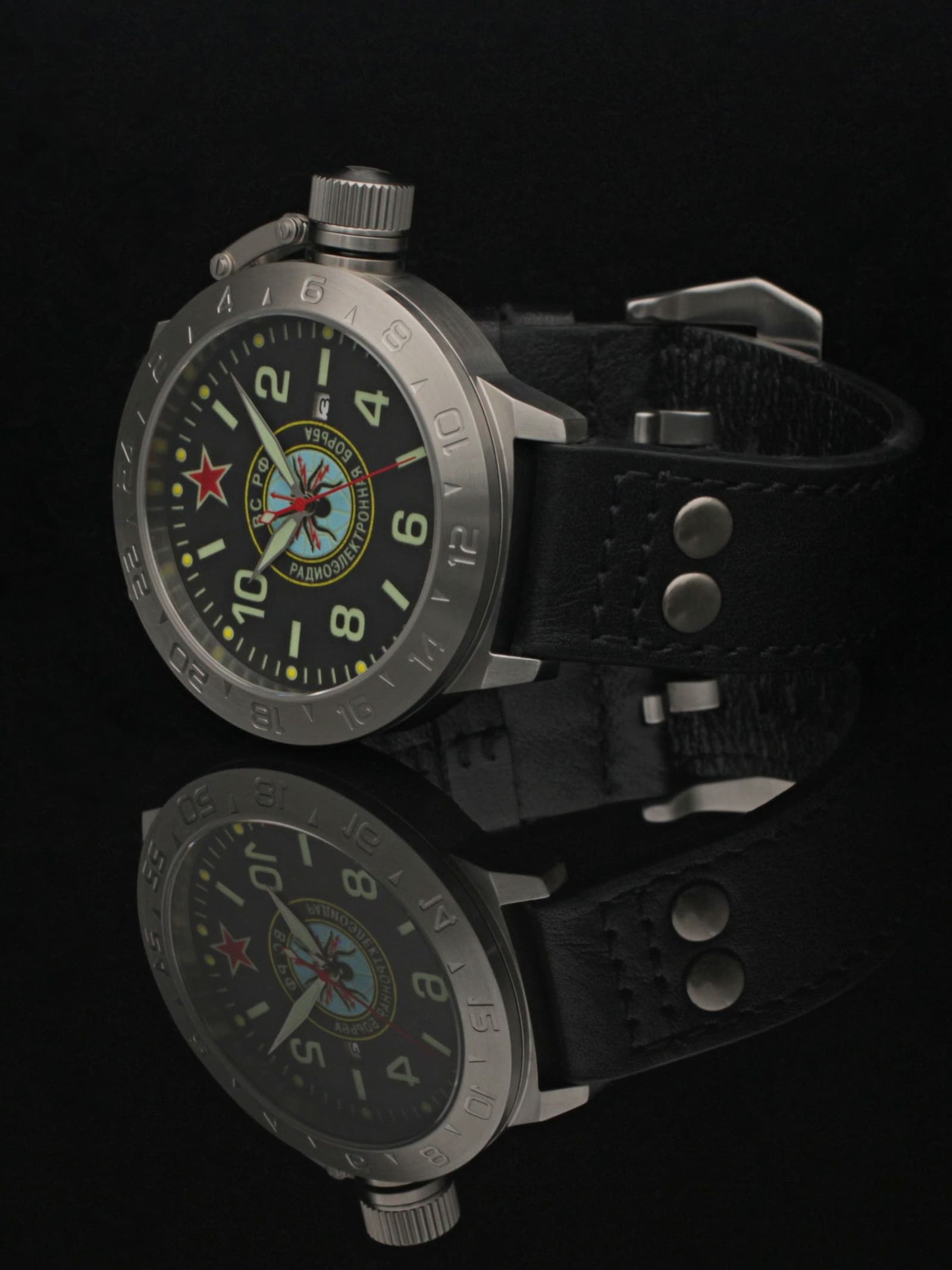 Часы Войска РЭБ механические с автоподзаводом (Seiko NH35A) 52.276.01