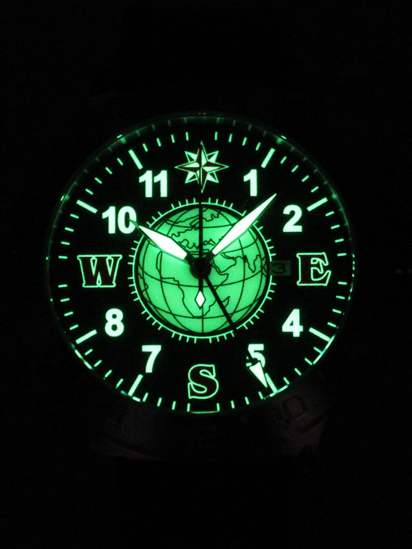 Часы Компас механические с автоподзаводом (Seiko NH34A) 52.187.21