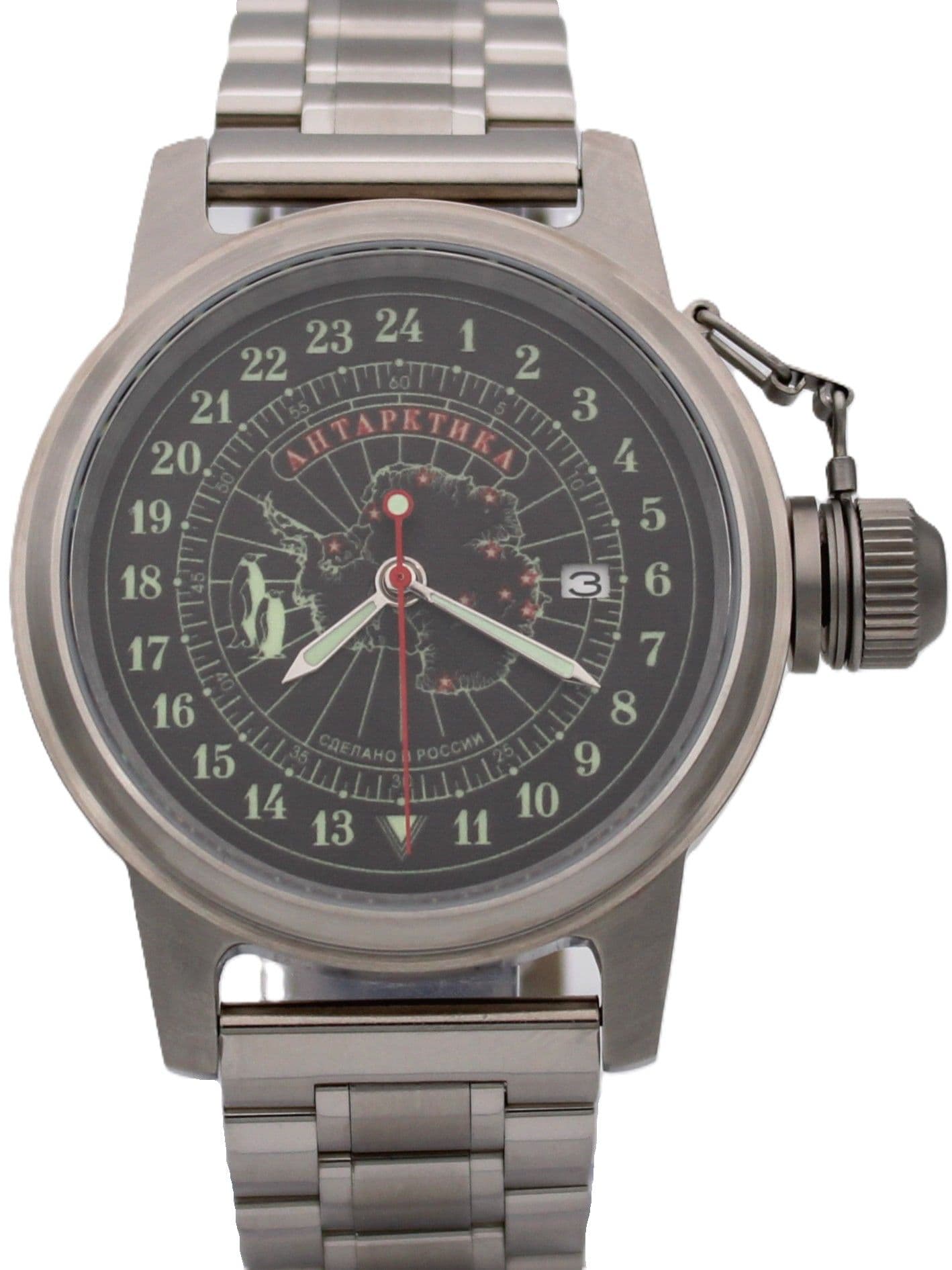 Часы Полярные / Антарктика механические с автоподзаводом (Seiko NH34A) 45.141.2