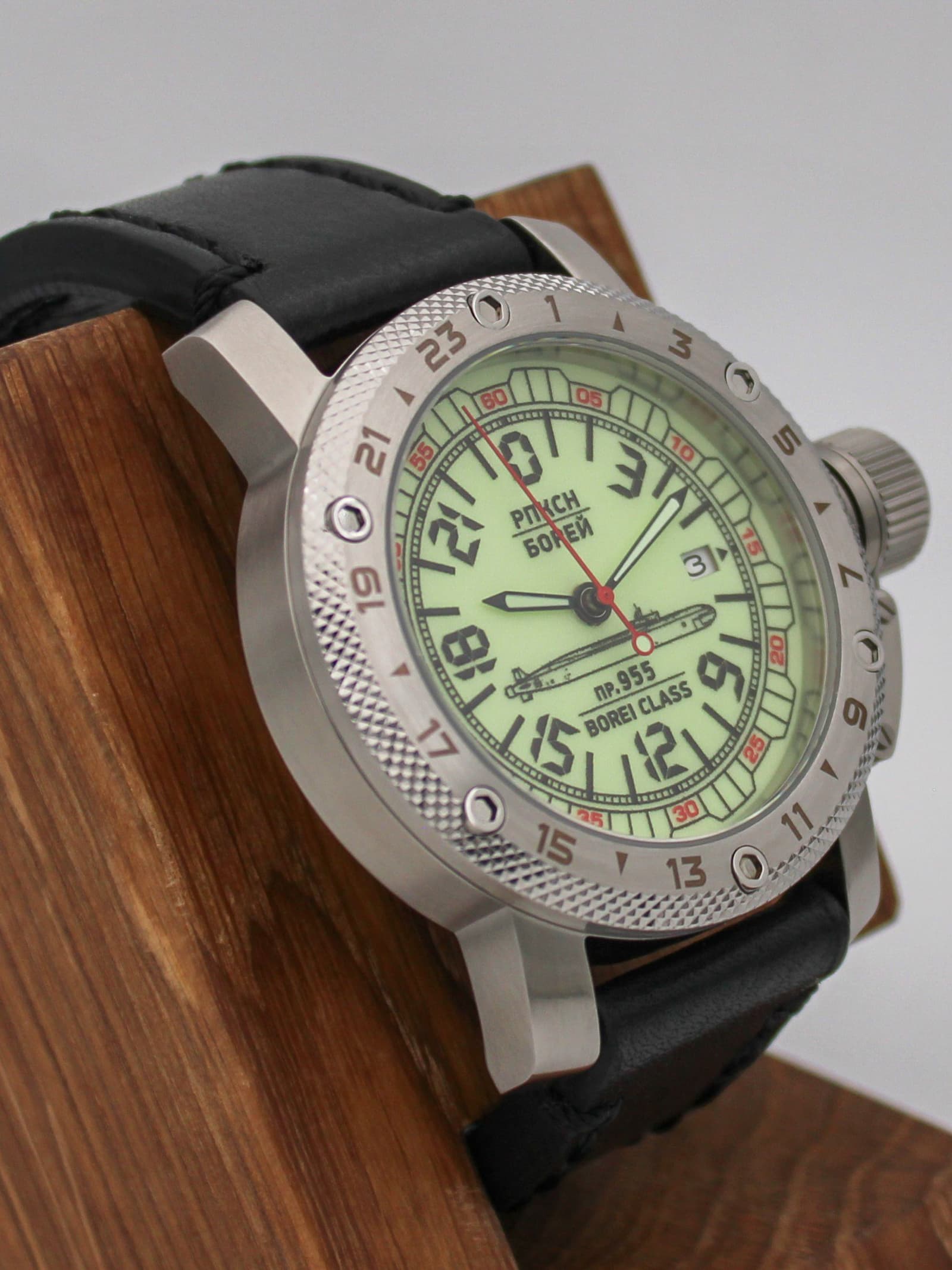 Часы РПКСН 955 Борей (Borei class) механические с автоподзаводом (Seiko NH34A) 47.190.01