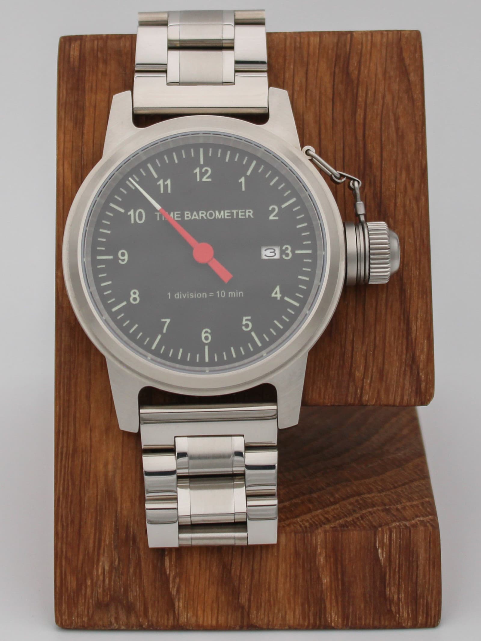 Часы Time Barometer однострелочные механические с автоподзаводом (Seiko NH35A) 45.177.2