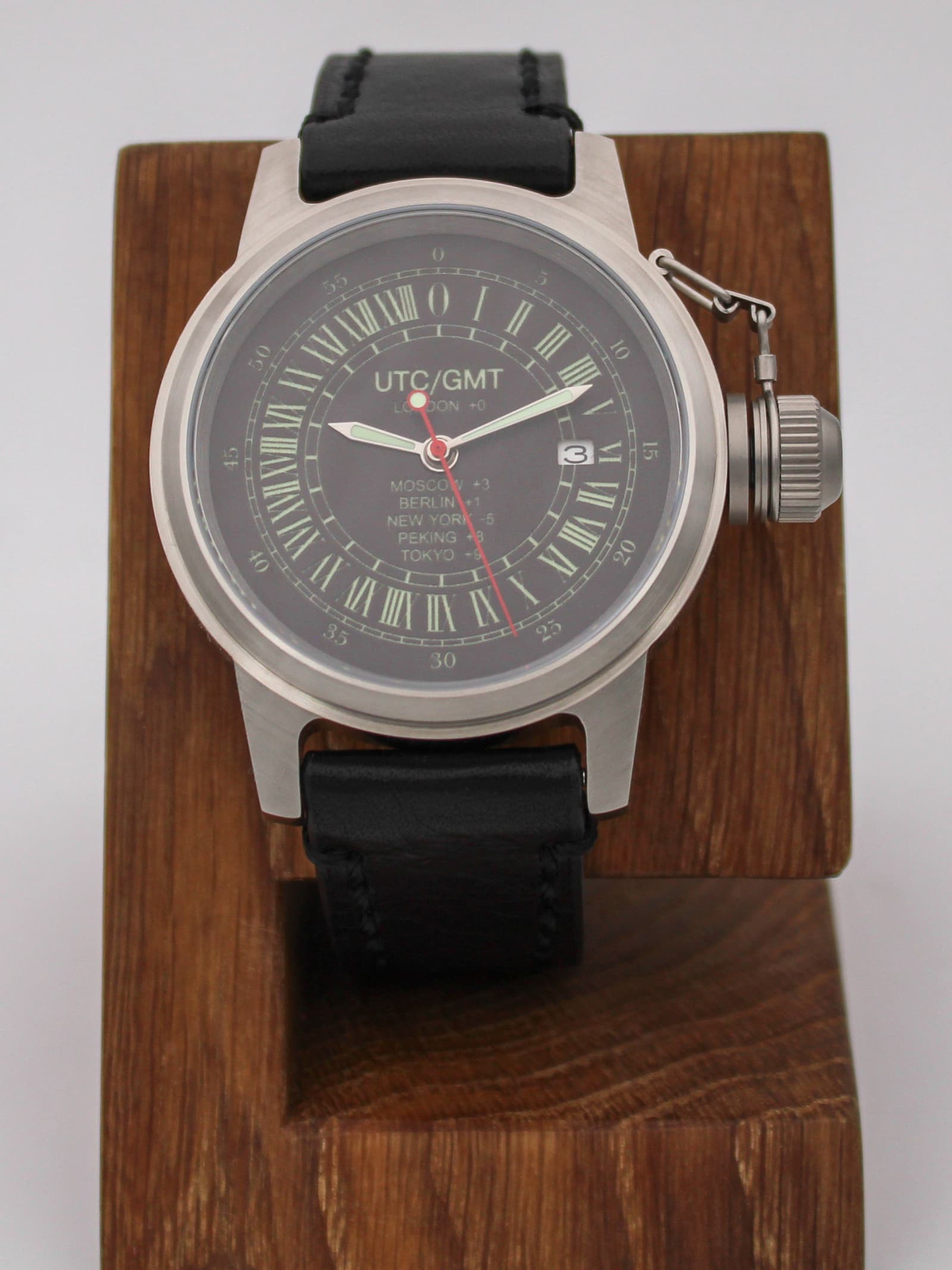 Часы Полярные UTC / GMT с автоподзаводом (Seiko NH34A) 45.230.01