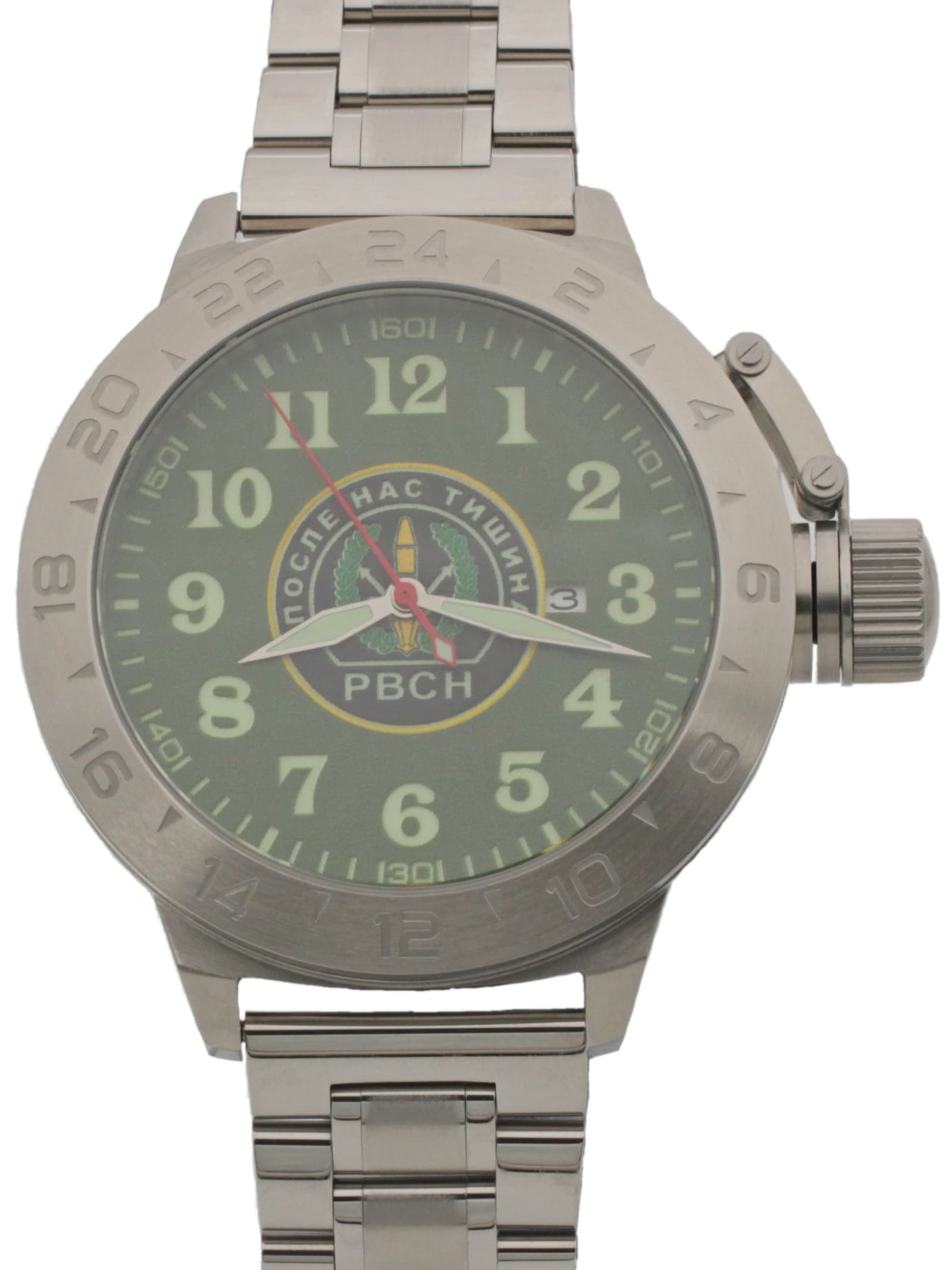 Часы РВСН механические с автоподзаводом (Seiko NH34A) 52.309.2