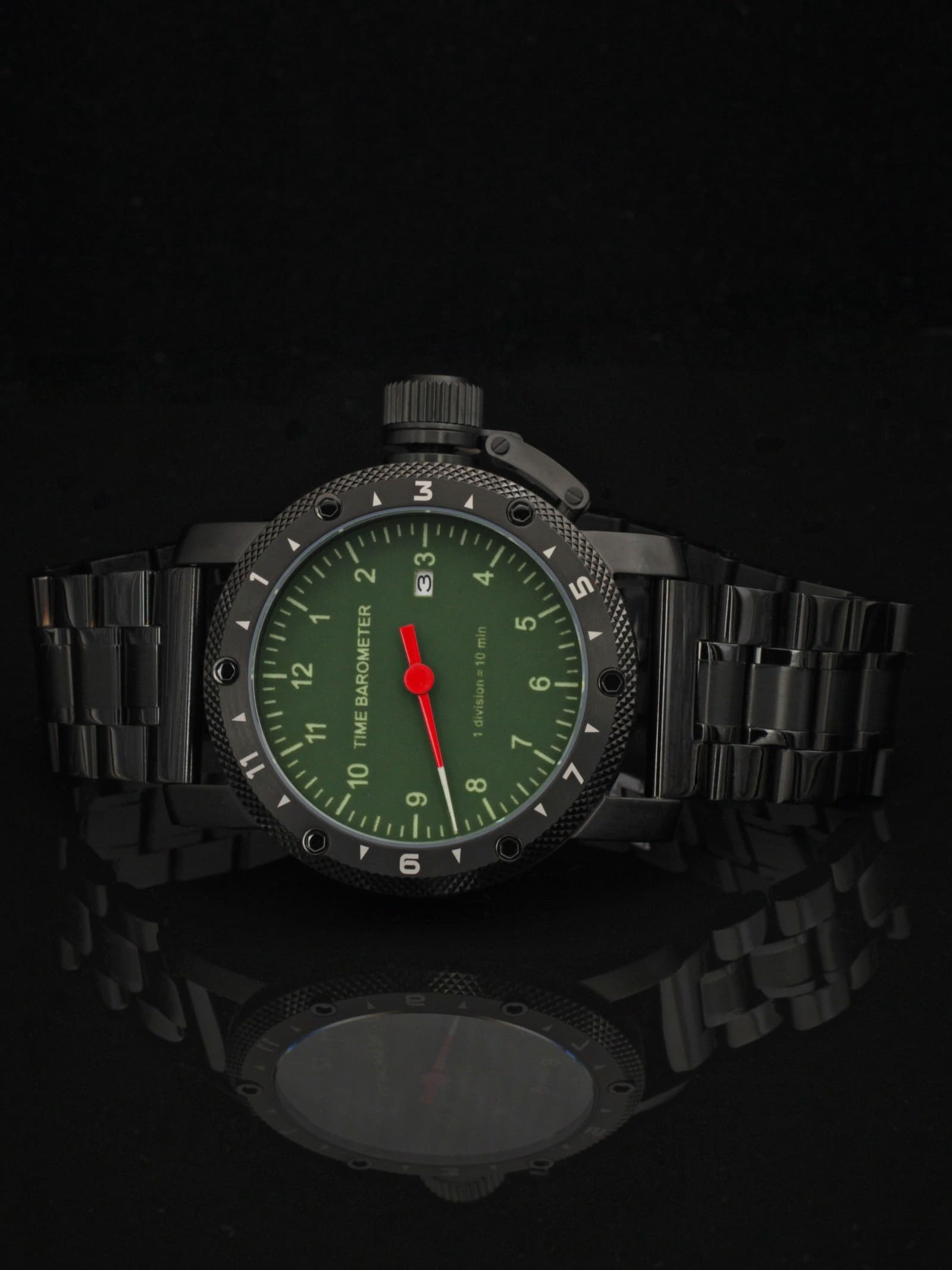 Часы Time Barometer однострелочные механические с автоподзаводом (Seiko NH35A) 147.180.1