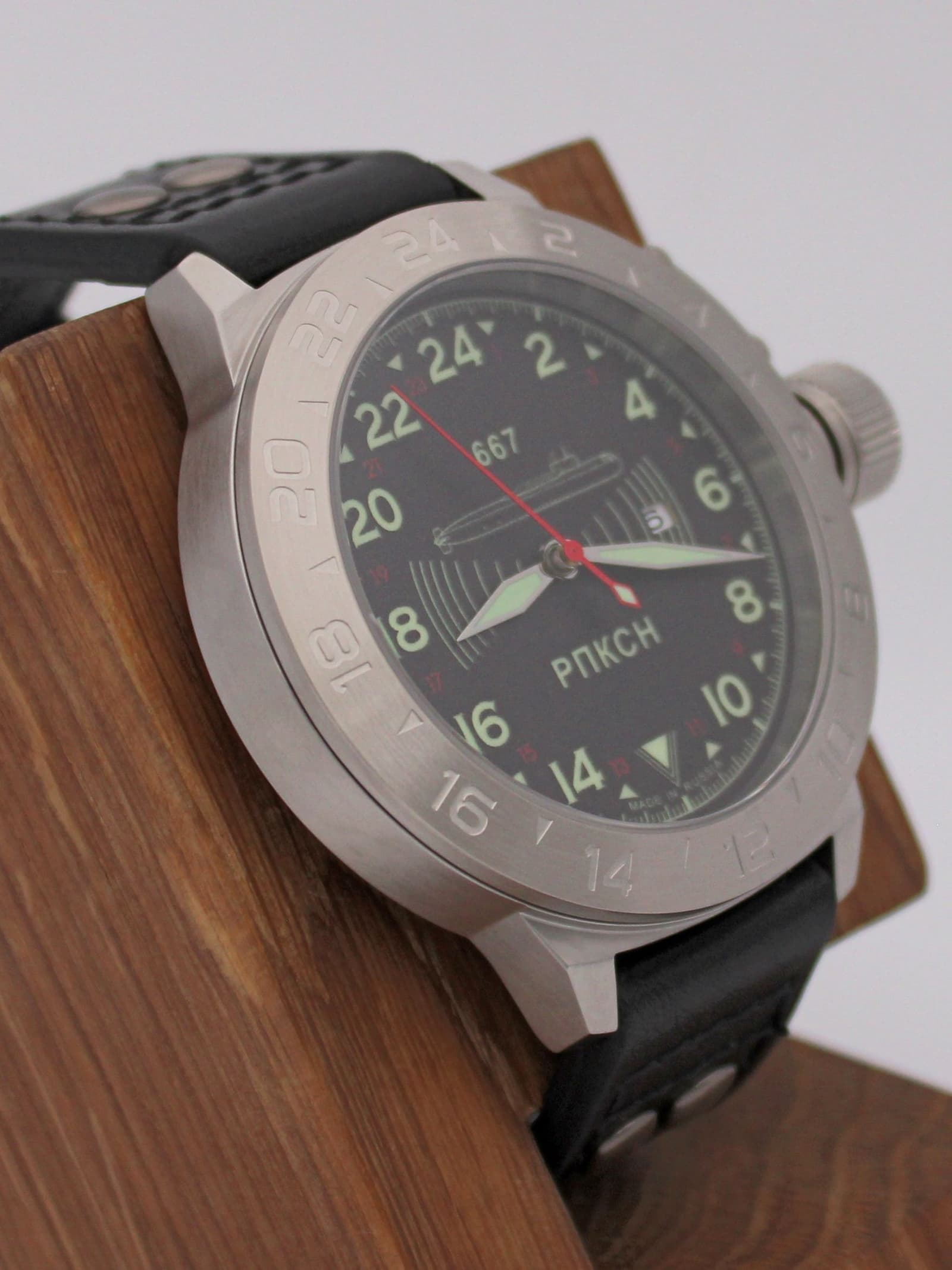 Часы 667 РПКСН механические с автоподзаводом (Seiko NH34A) 52.039.01