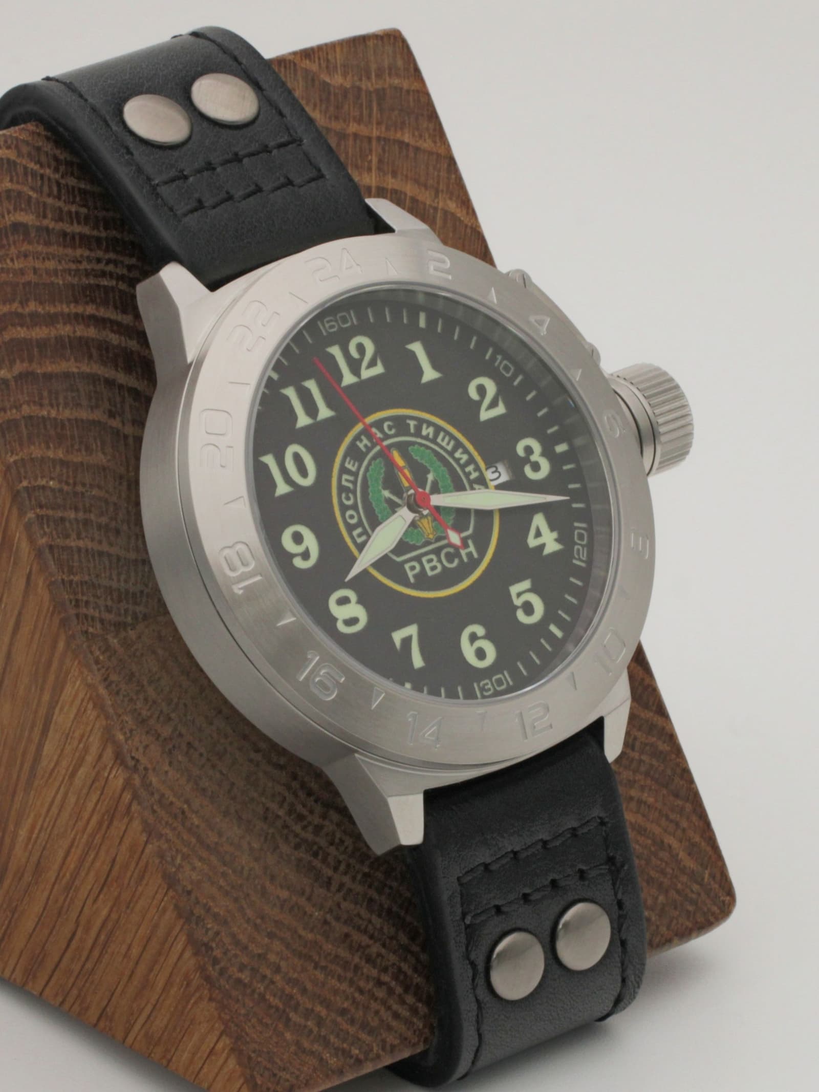 Часы РВСН механические с автоподзаводом (Seiko NH34A) 52.308.01