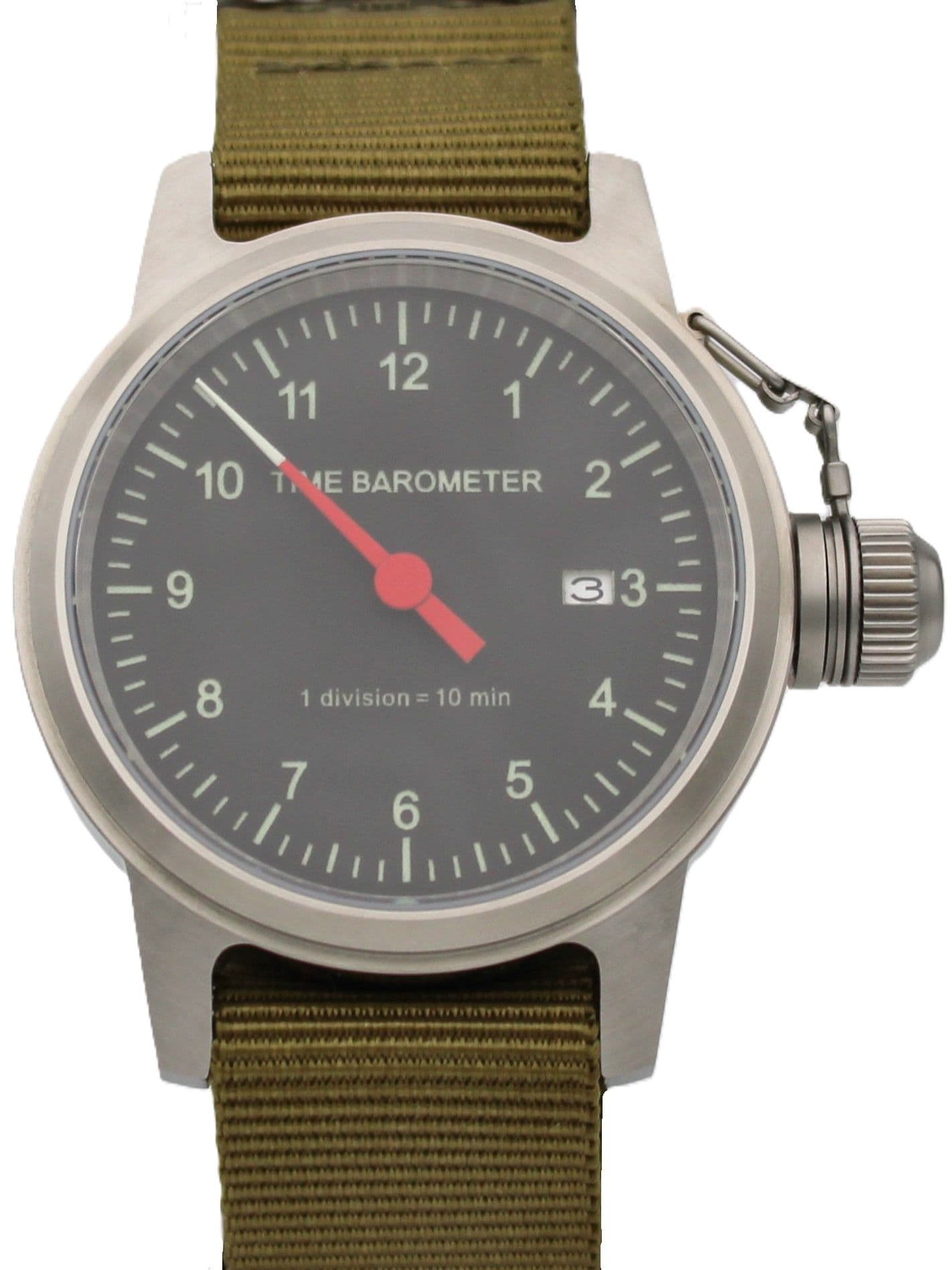 Часы Time Barometer однострелочные механические с автоподзаводом (Seiko NH35A) 45.177.21