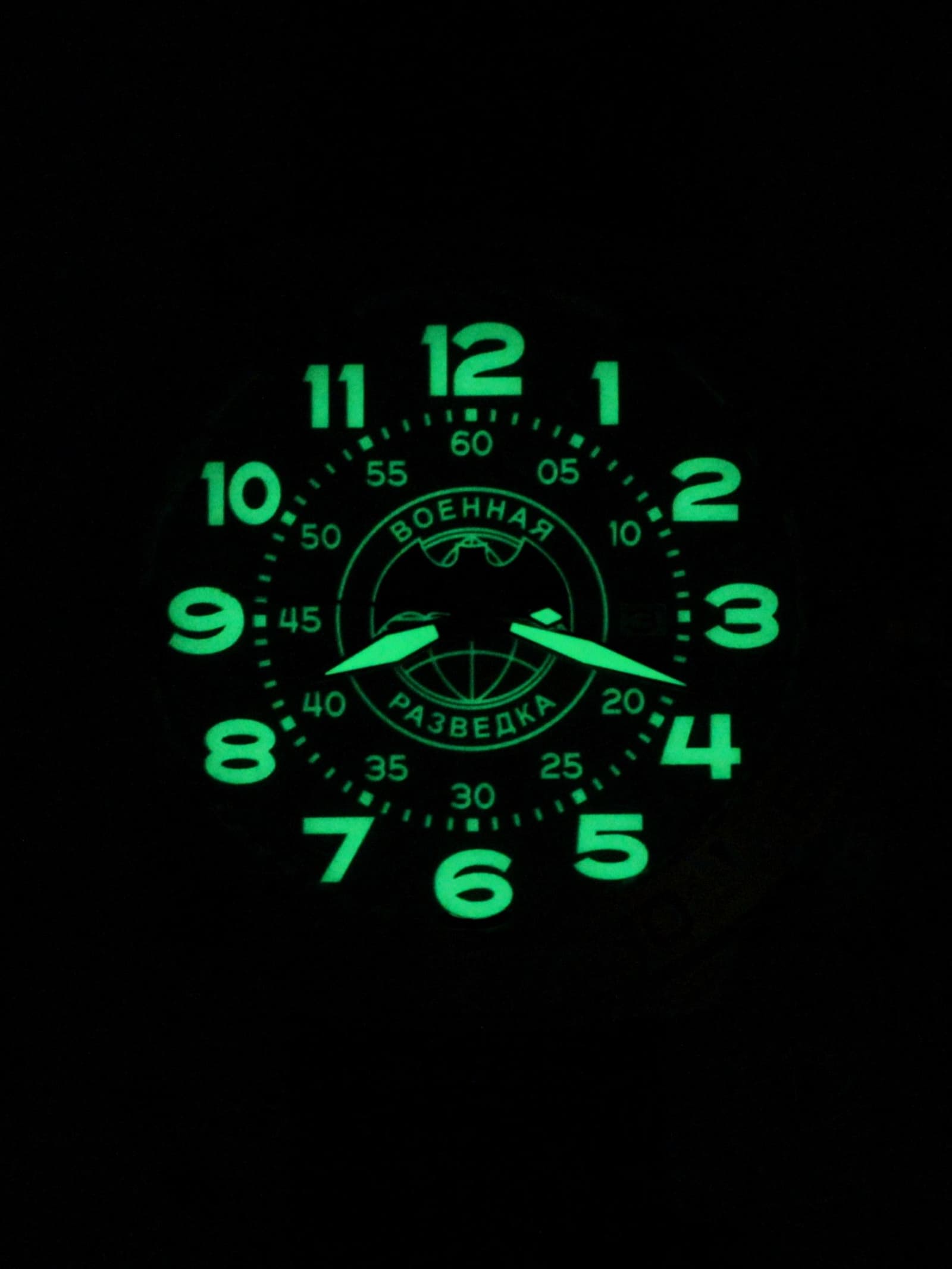 Часы Военная разведка механические с автоподзаводом (Seiko NH35A) 52.267.21