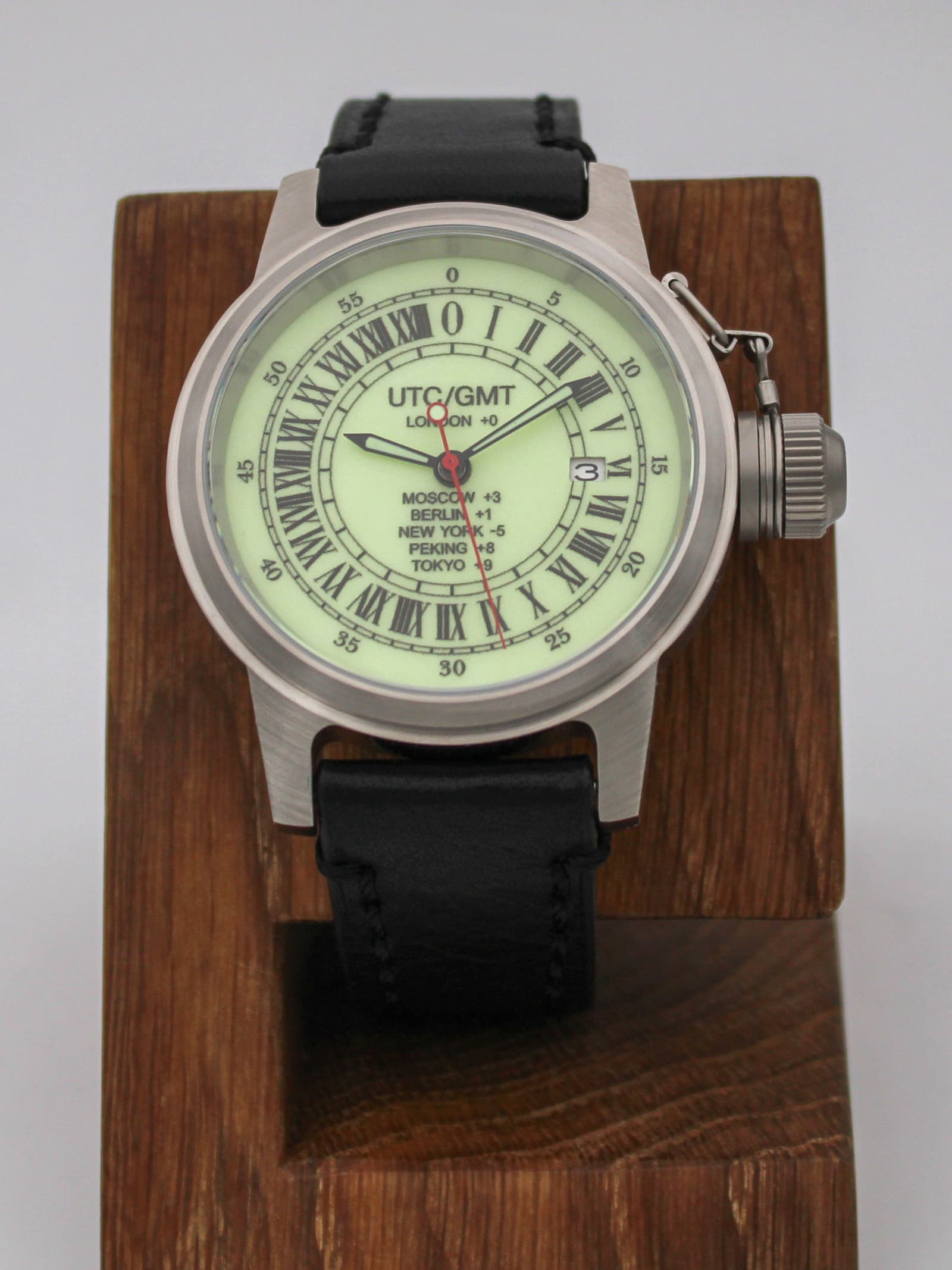 Часы Полярные UTC / GMT с автоподзаводом (Seiko NH34A) 45.229.01