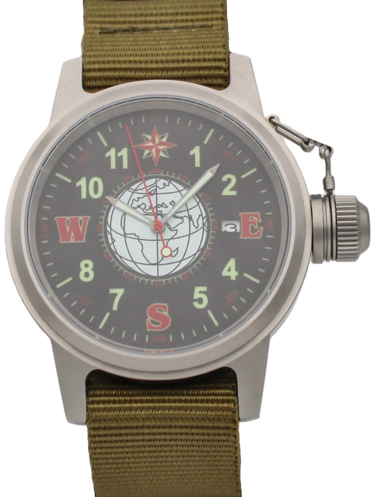 Часы Компас механические с автоподзаводом (Seiko NH35A) 45.187.21