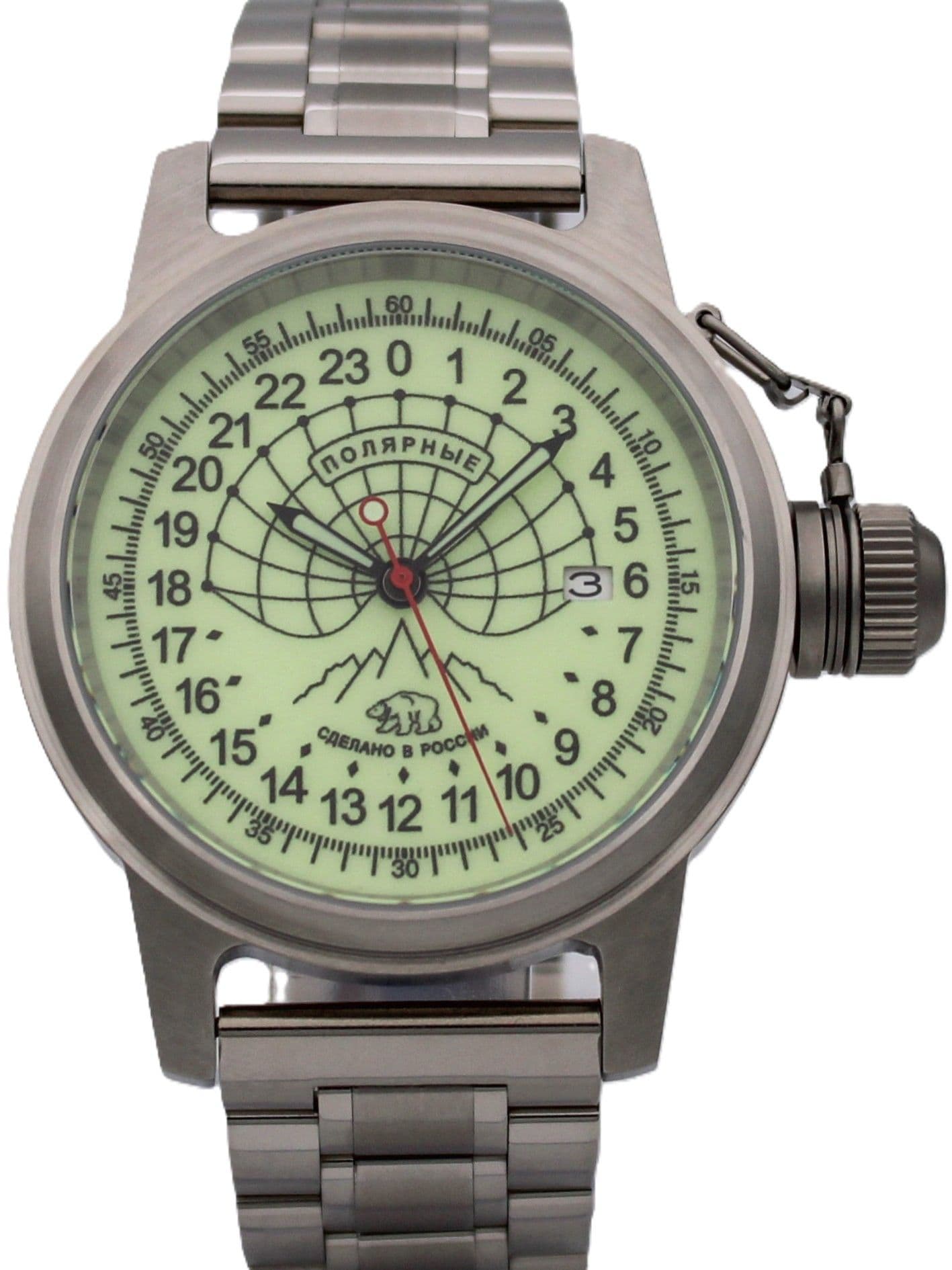 Часы Полярные механические с автоподзаводом (Seiko NH34A) 45.131.2
