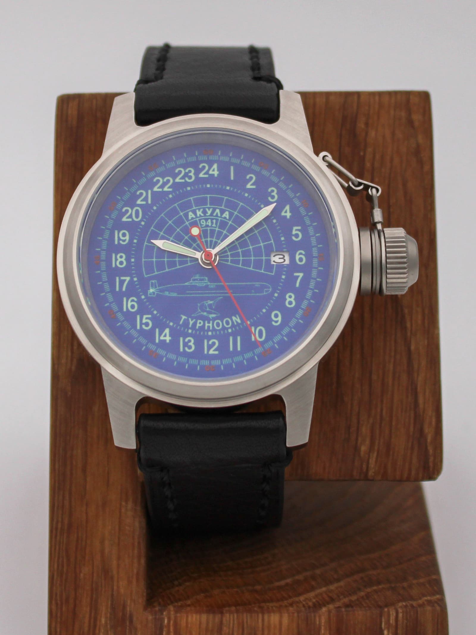 Часы 941 / Акула (Typhoon) механические с автоподзаводом (Seiko NH34A) 45.146.01