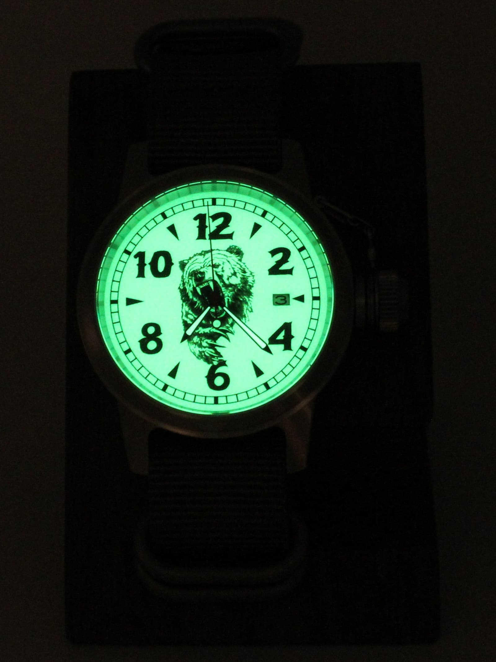 Часы Медведь механические с автоподзаводом (Seiko NH35A) 45.319.21