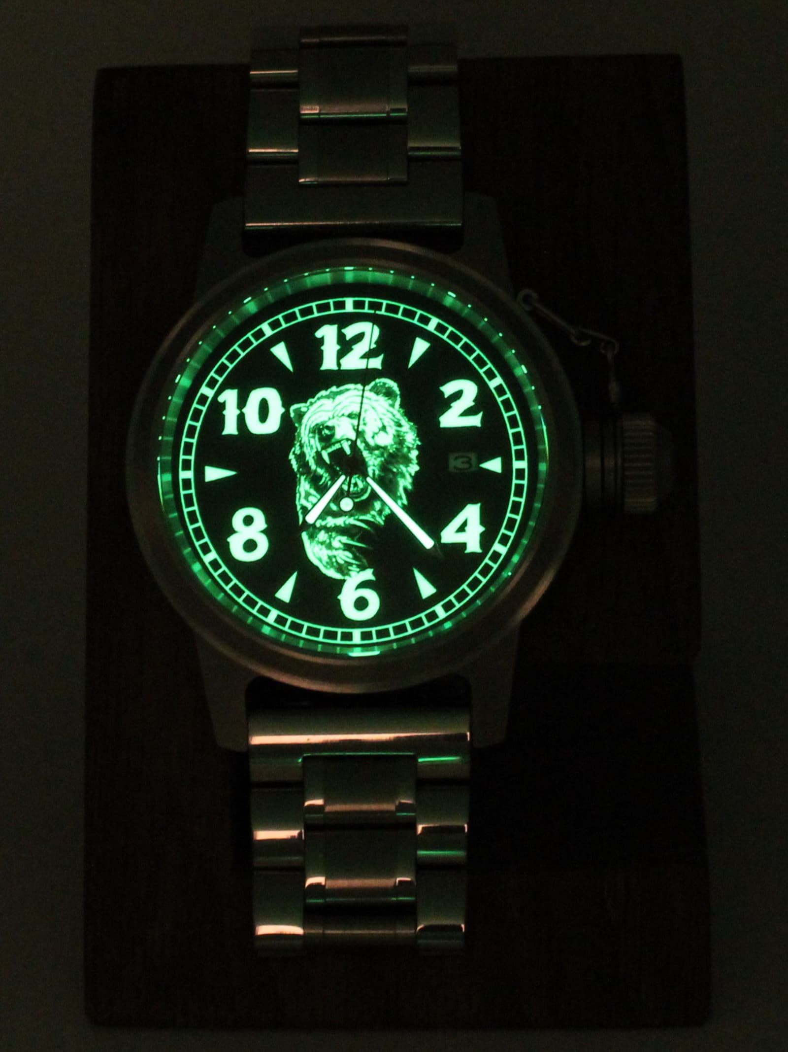 Часы Медведь механические с автоподзаводом (Seiko NH35A) 45.318.2