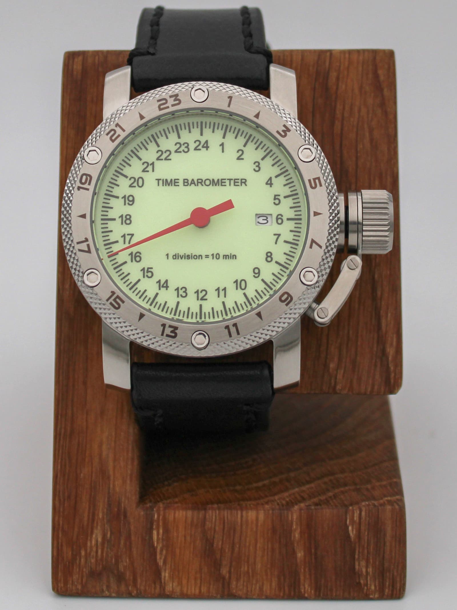 Часы Time Barometer однострелочные механические с автоподзаводом (Seiko NH34A) 47.600.01
