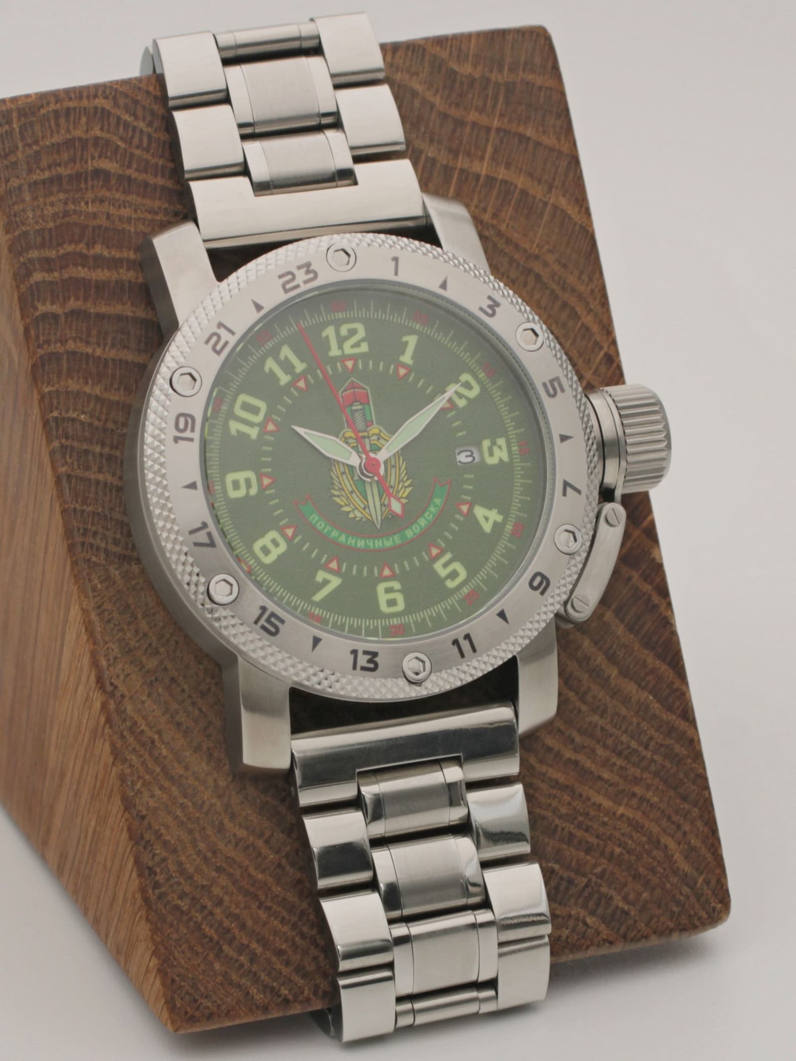 Часы Погранвойска механические с автоподзаводом (Seiko NH35A) 47.357.2