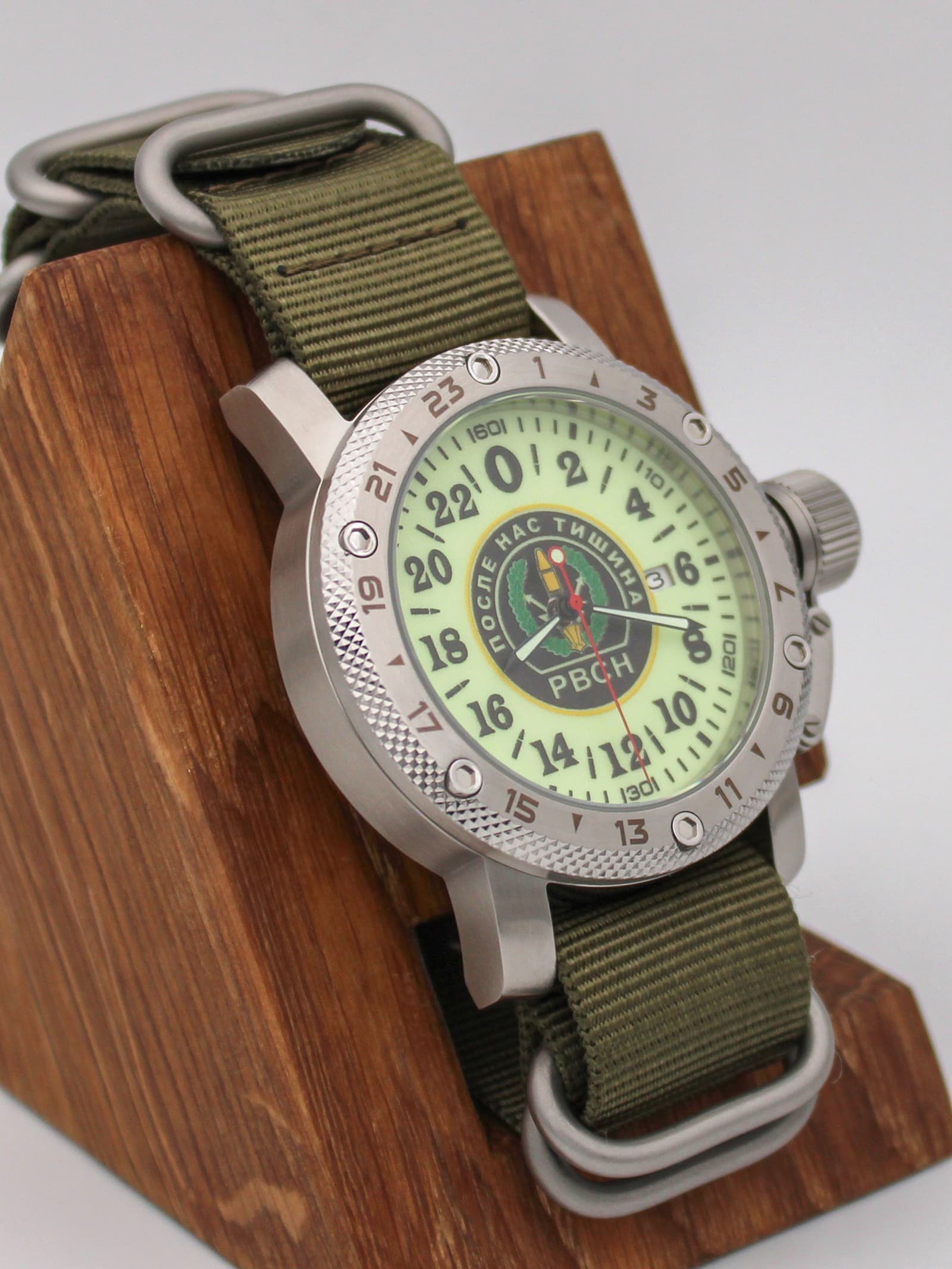 Часы РВСН механические с автоподзаводом (Seiko NH34A) 47.160.21