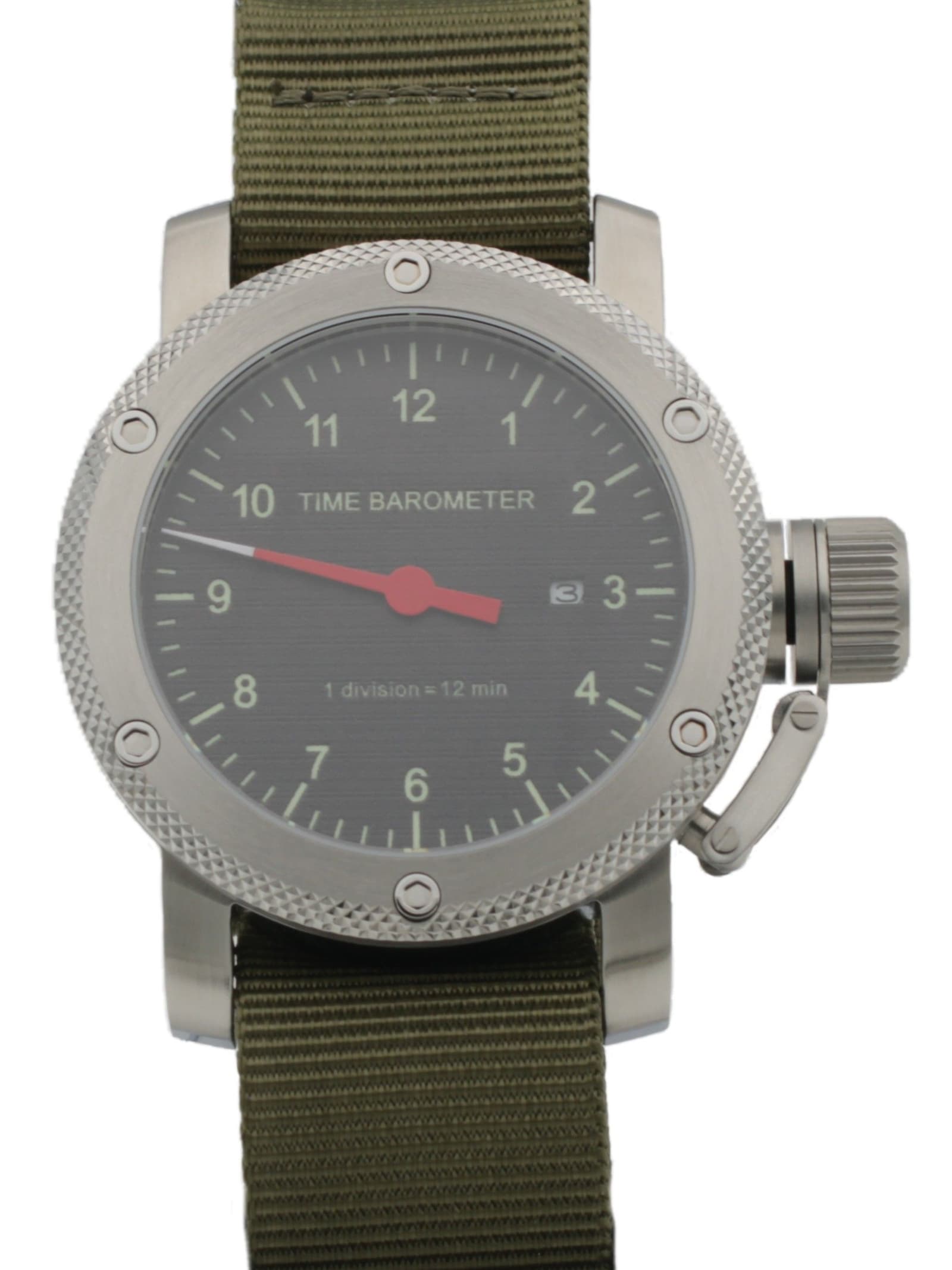 Часы Time Barometer однострелочные механические с автоподзаводом (Miyota 8215) 05.1177.21