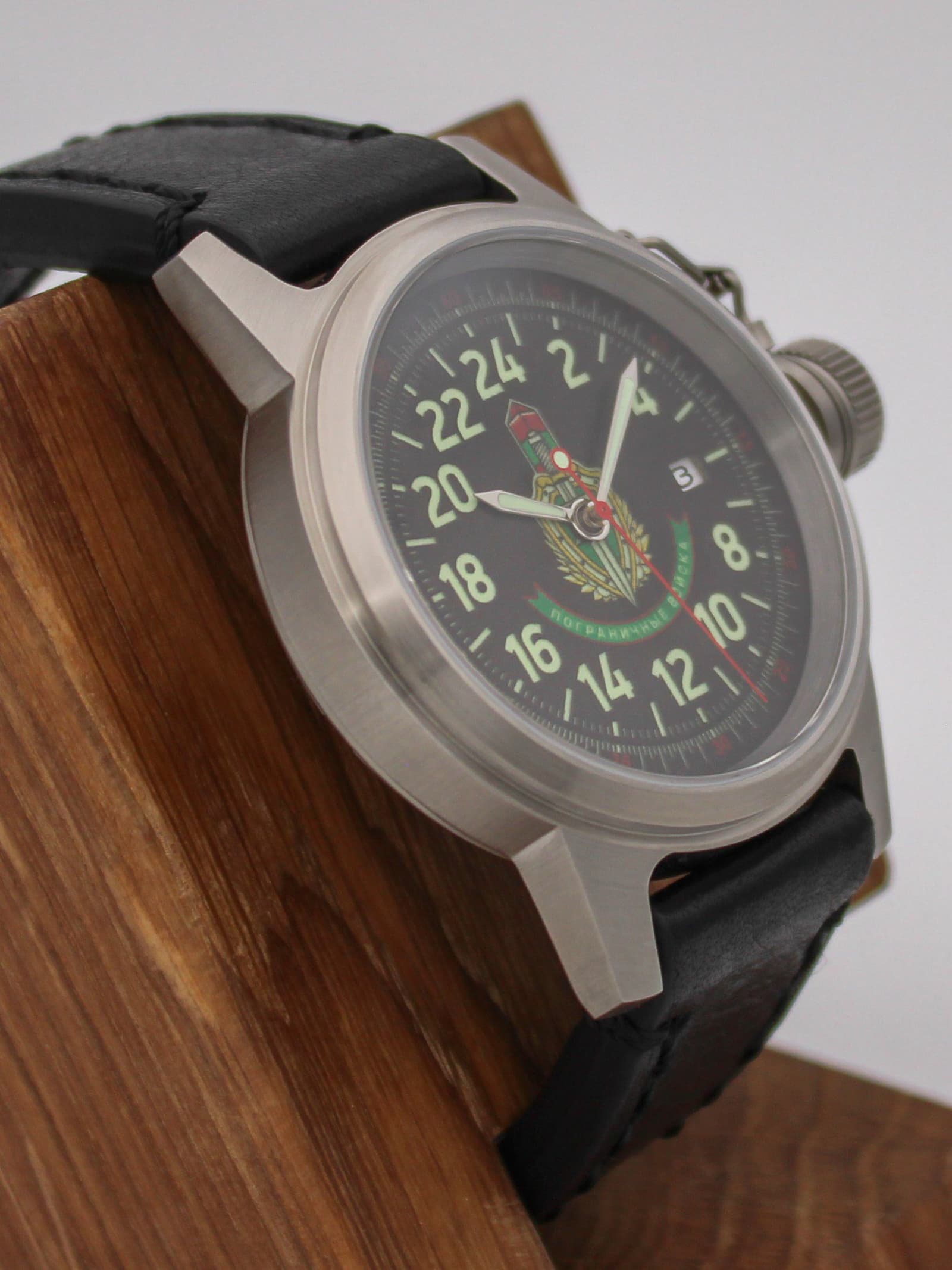 Часы Погранвойска механические с автоподзаводом (Seiko NH34A) 45.174.01