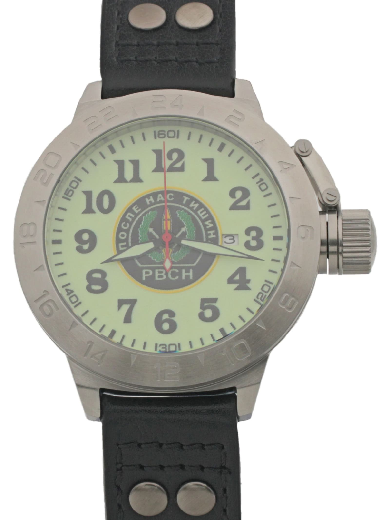 Часы РВСН механические с автоподзаводом (Seiko NH34A) 52.307.01