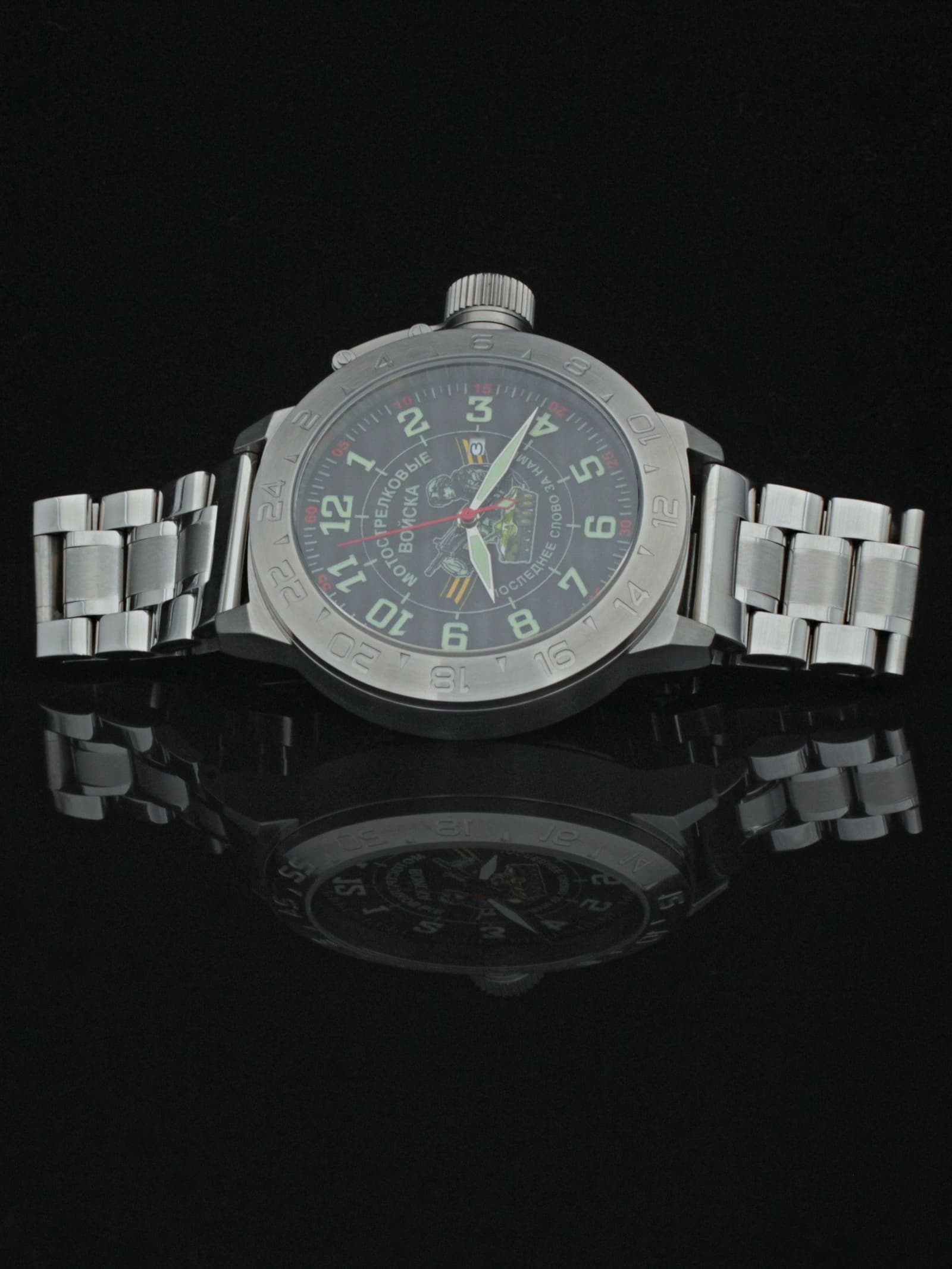 Часы Мотострелковые войска механические с автоподзаводом (Seiko NH35A) 52.286.2