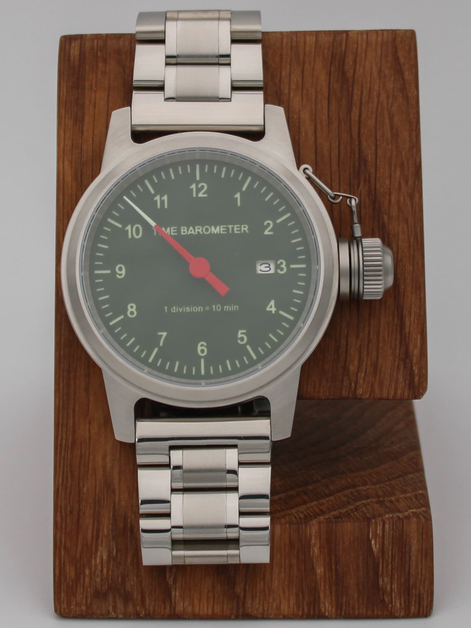 Часы Time Barometer однострелочные механические с автоподзаводом (Seiko NH35A) 45.180.2